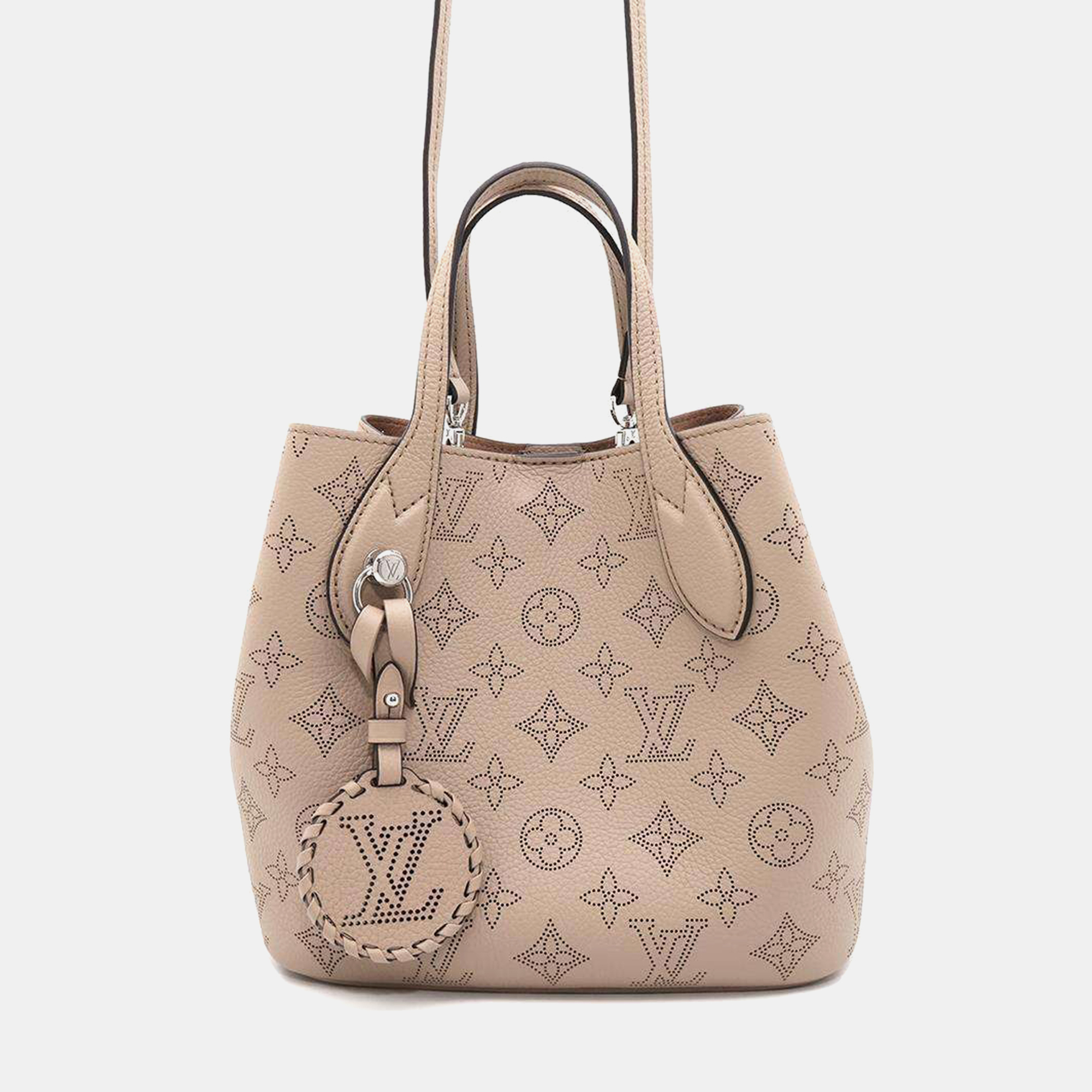 

Louis Vuitton Monogram Mahina Blossom Galet bag Size PM, Beige