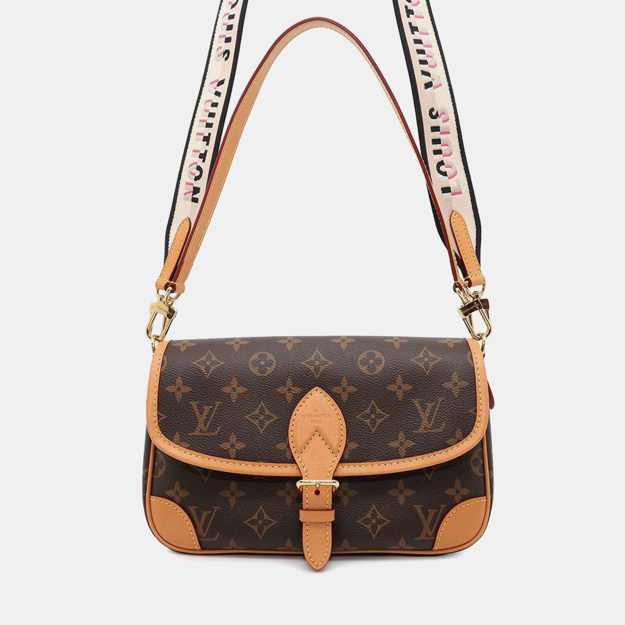 

Louis Vuitton Noir Monogram Diane Nm Size PM Bag, Brown