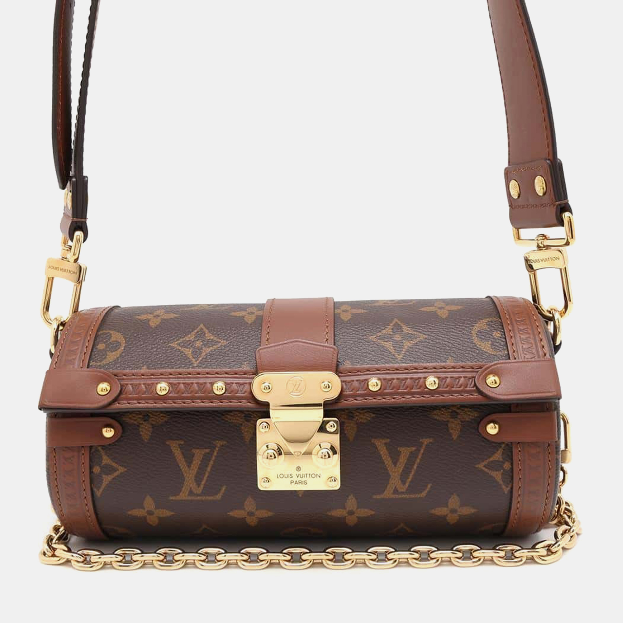 

Louis Vuitton Brown Monogram Papillon Trunk Bag