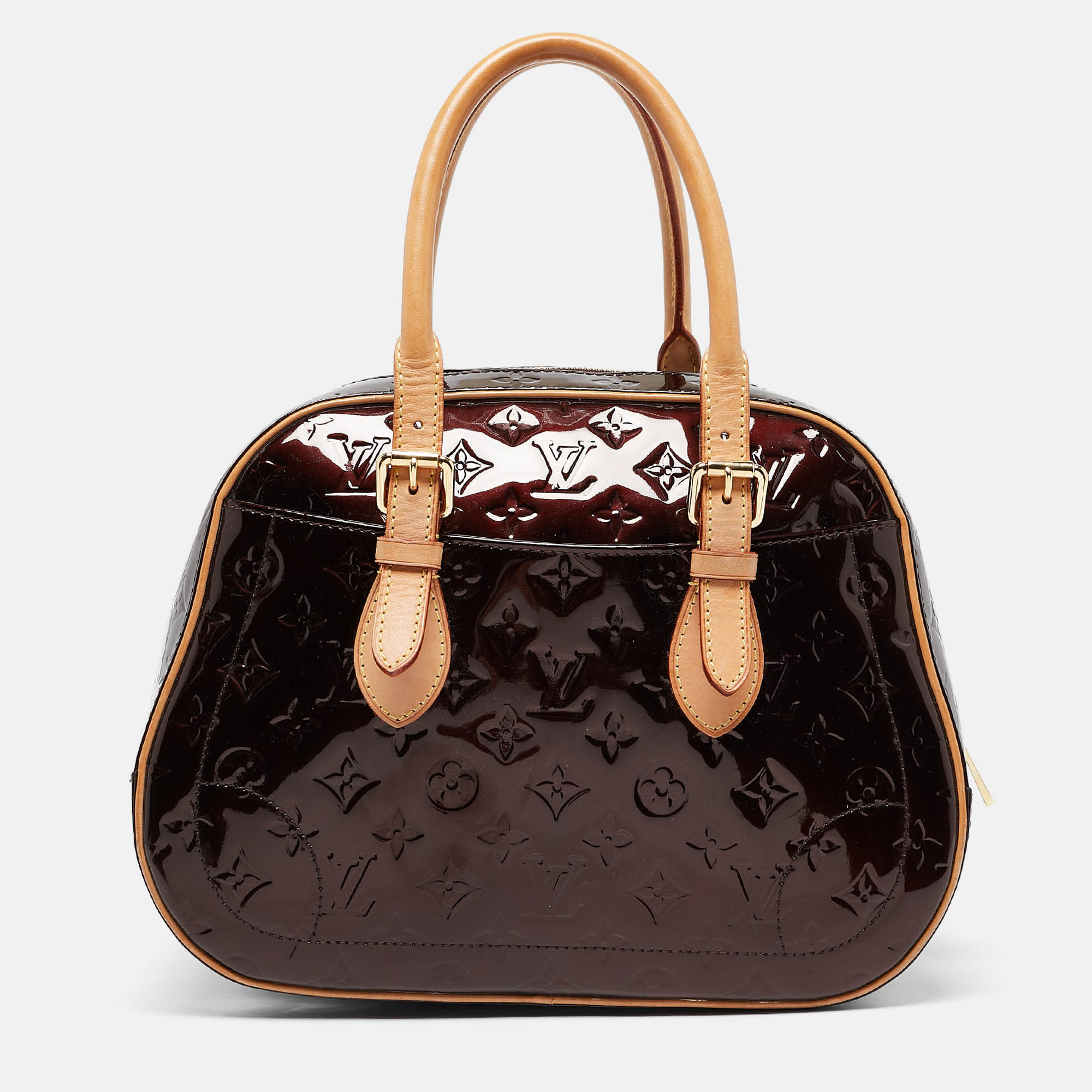 

Louis Vuitton Amarante Monogram Vernis Summit Drive Bag, Burgundy