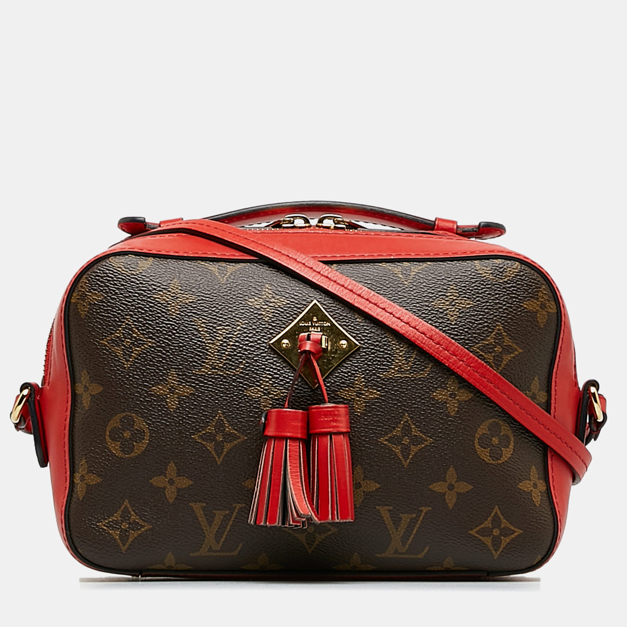 

Louis Vuitton Brown Canvas Louis Vuitton Monogram Saintonge