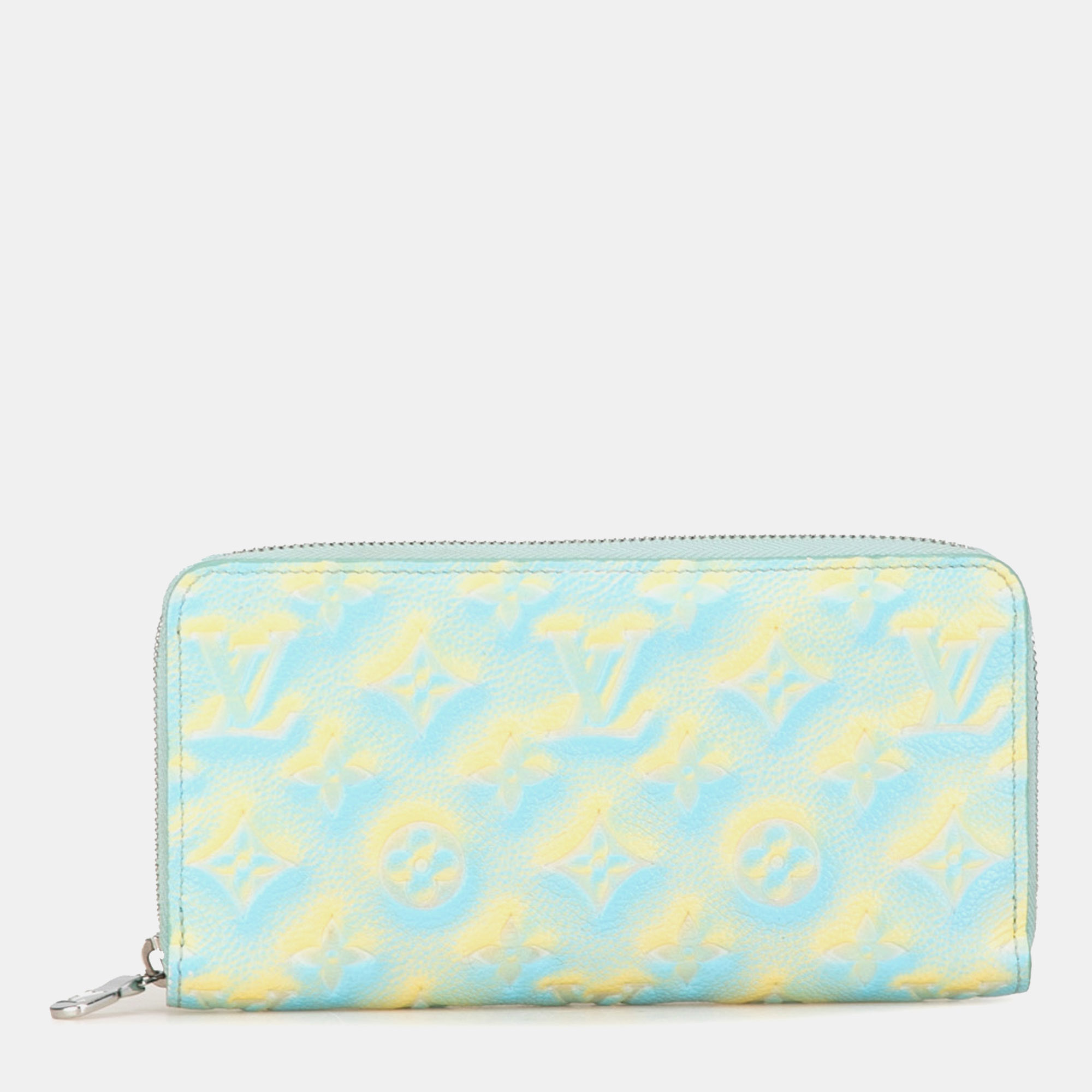 

Louis Vuitton Blue Monogram Empreinte Summer Stardust Zippy Wallet