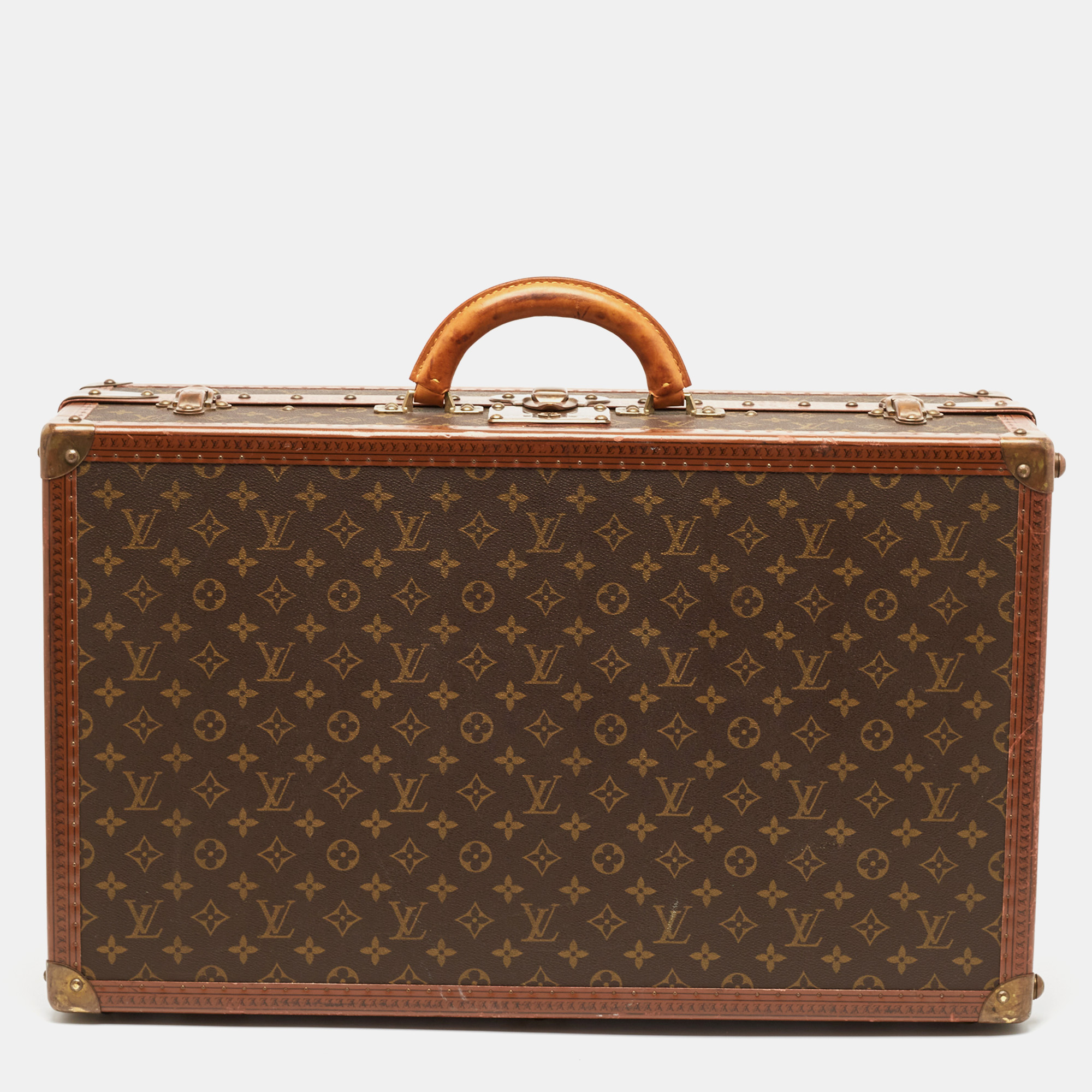 

Louis Vuitton Monogram Canvas Gemine Shoe Trunk, Brown