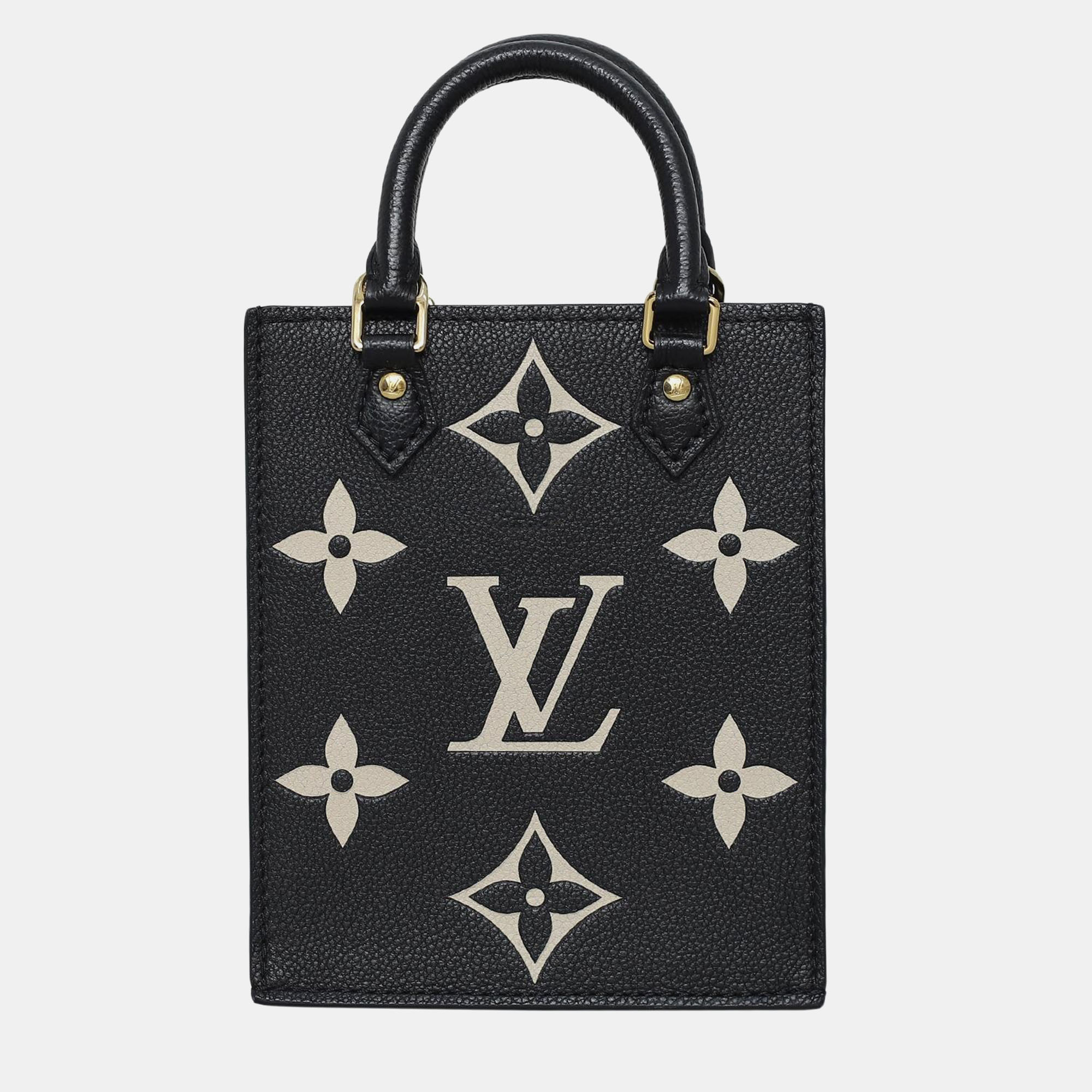 

Louis Vuitton Petit Sac Plat Bag, Black