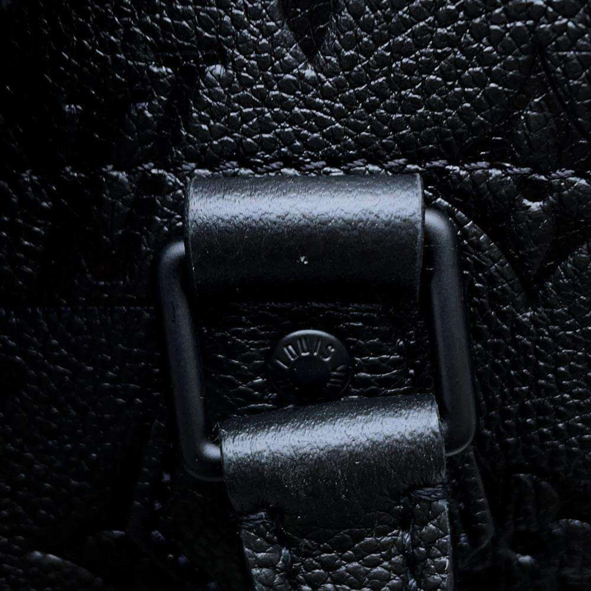 Louis Vuitton Black Monogram Empreinte Withholes MM Tote Bag 