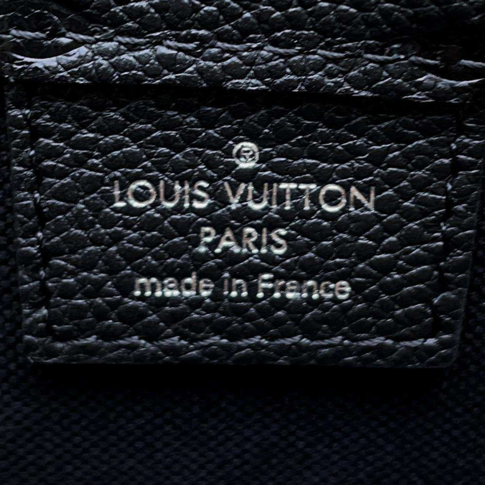 Louis Vuitton Black Monogram Empreinte Withholes MM Tote Bag 