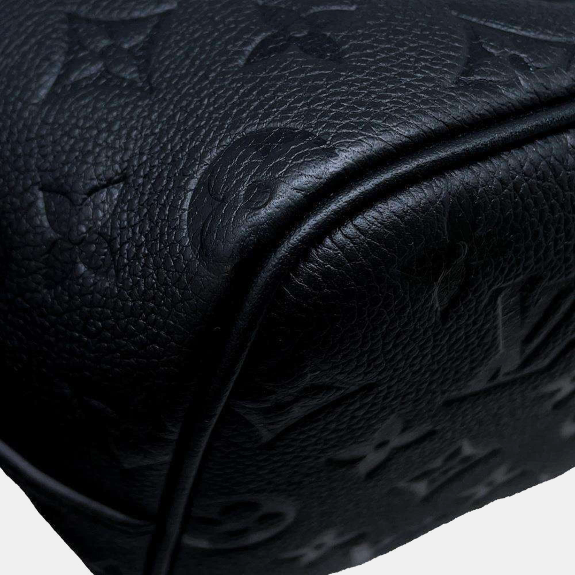 Louis Vuitton Black Monogram Empreinte Withholes MM Tote Bag 