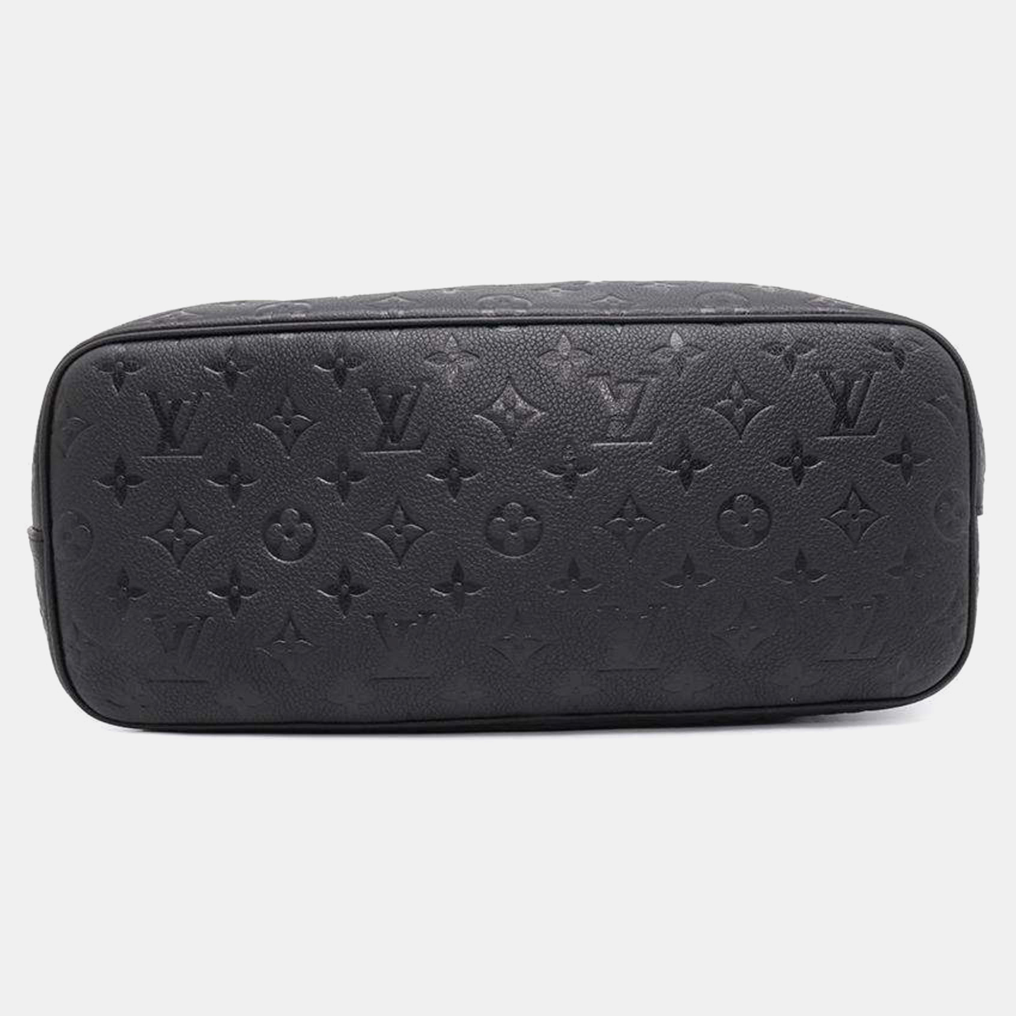 Louis Vuitton Black Monogram Empreinte Withholes MM Tote Bag 