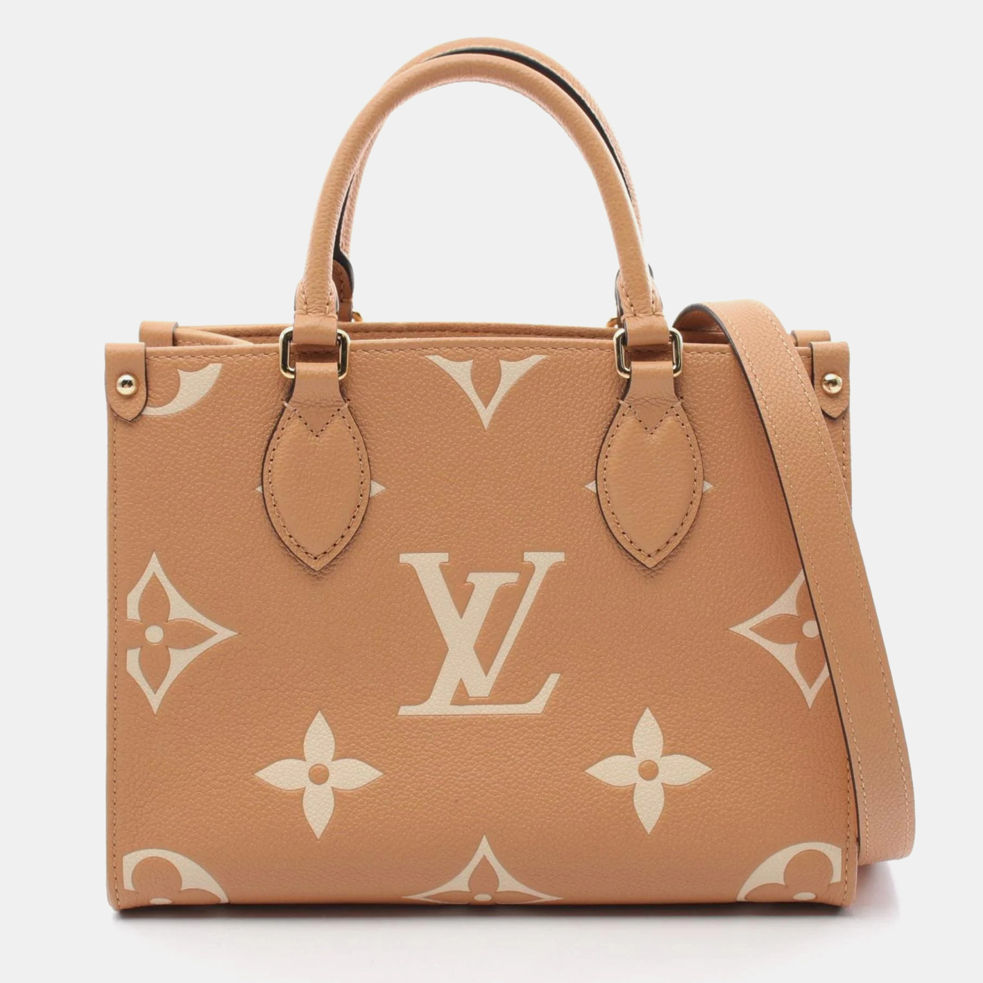 

Louis Vuitton Leather Beige Arizona Creme Handbag