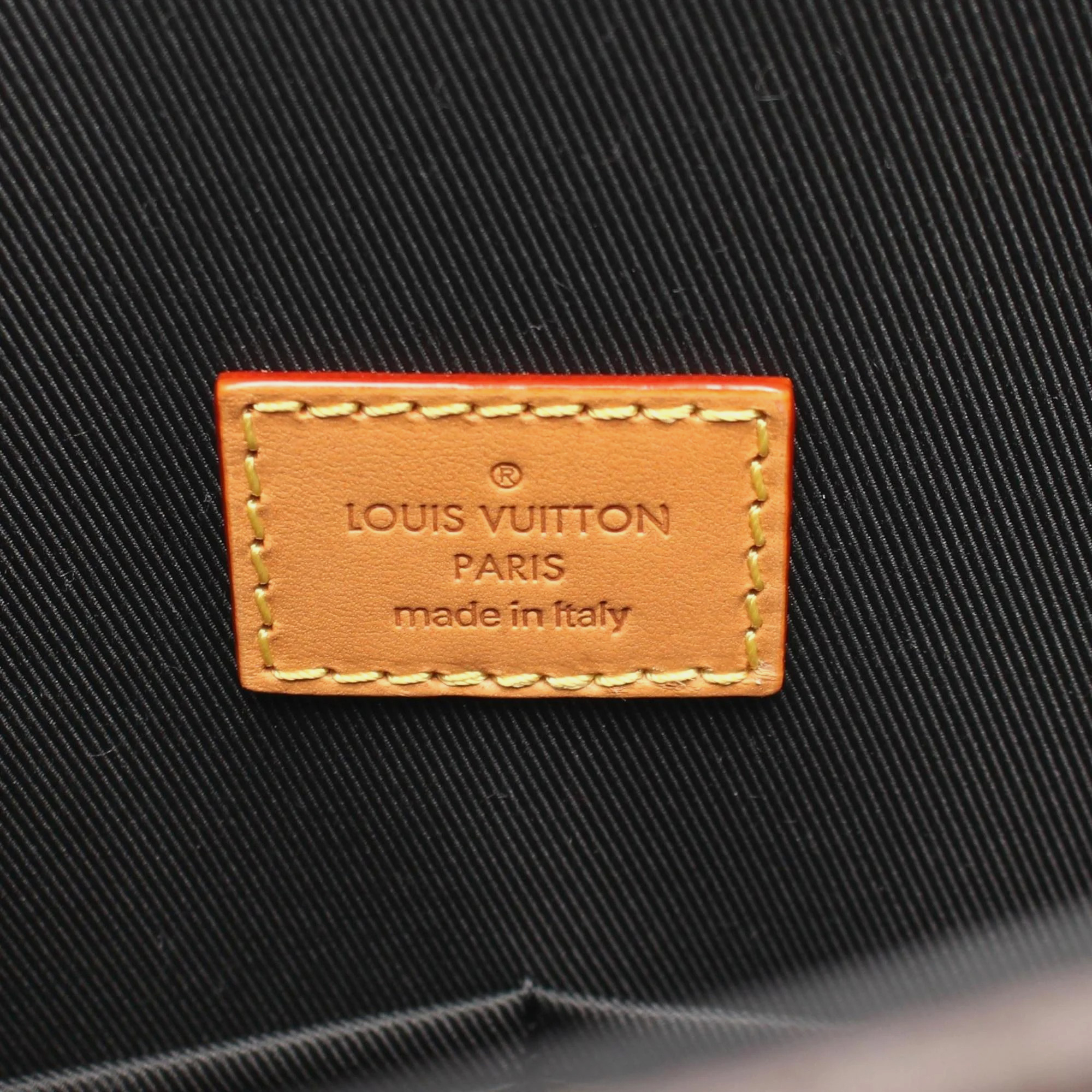 Louis Vuitton Coated Canvas Leather Damier Giant Brown Lv Squared Tote Bag 