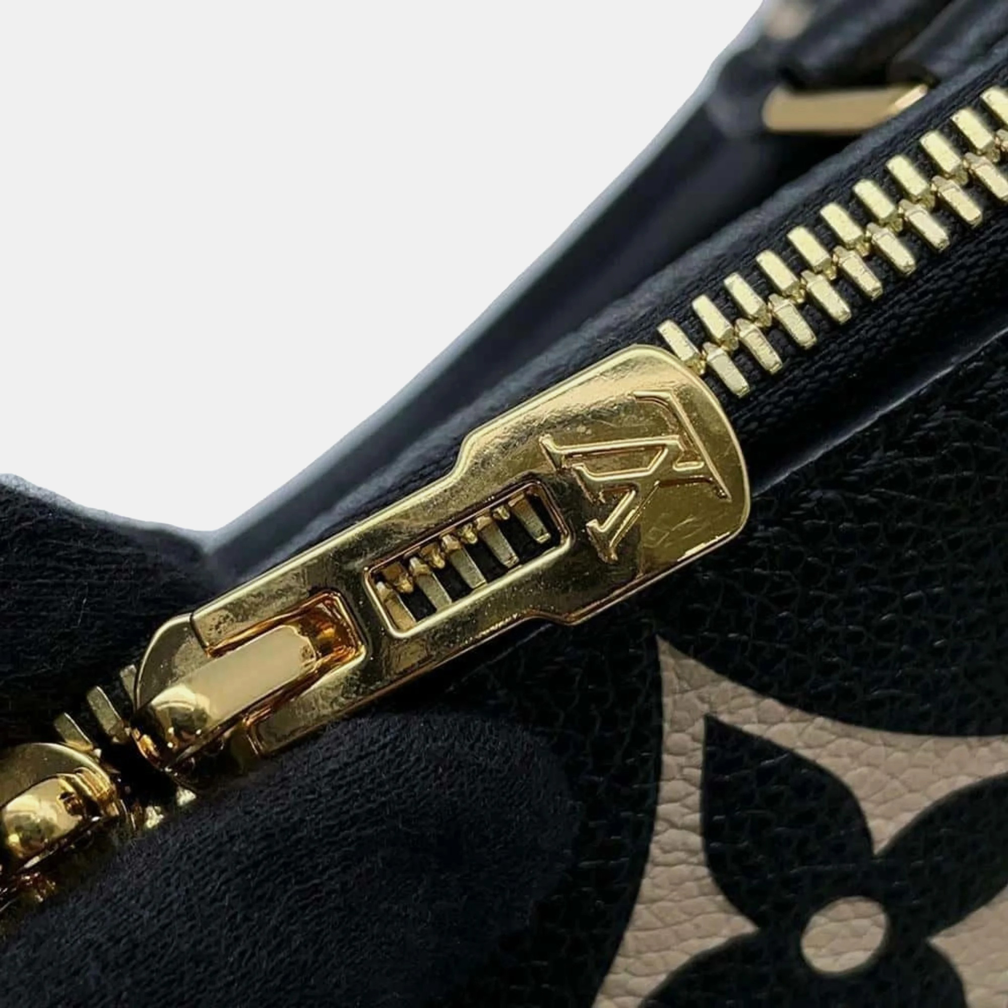 Louis Vuitton Black Monogram Empreinte Speedy Bandouliere 25 Shoulder Bag 
