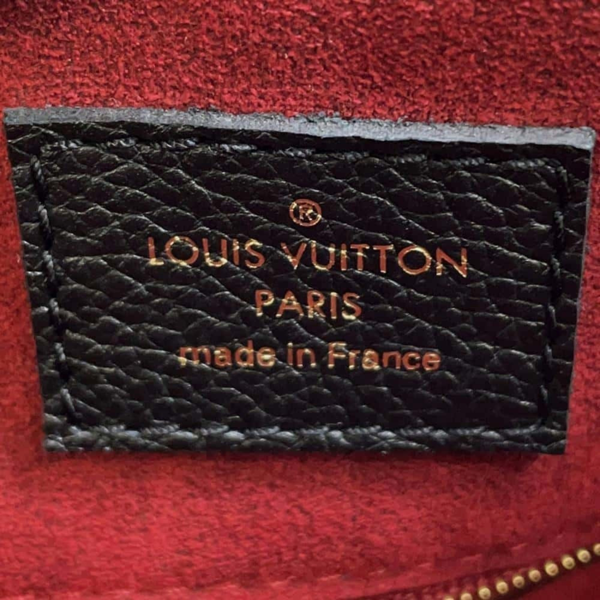 Louis Vuitton Black Monogram Empreinte Speedy Bandouliere 25 Shoulder Bag 