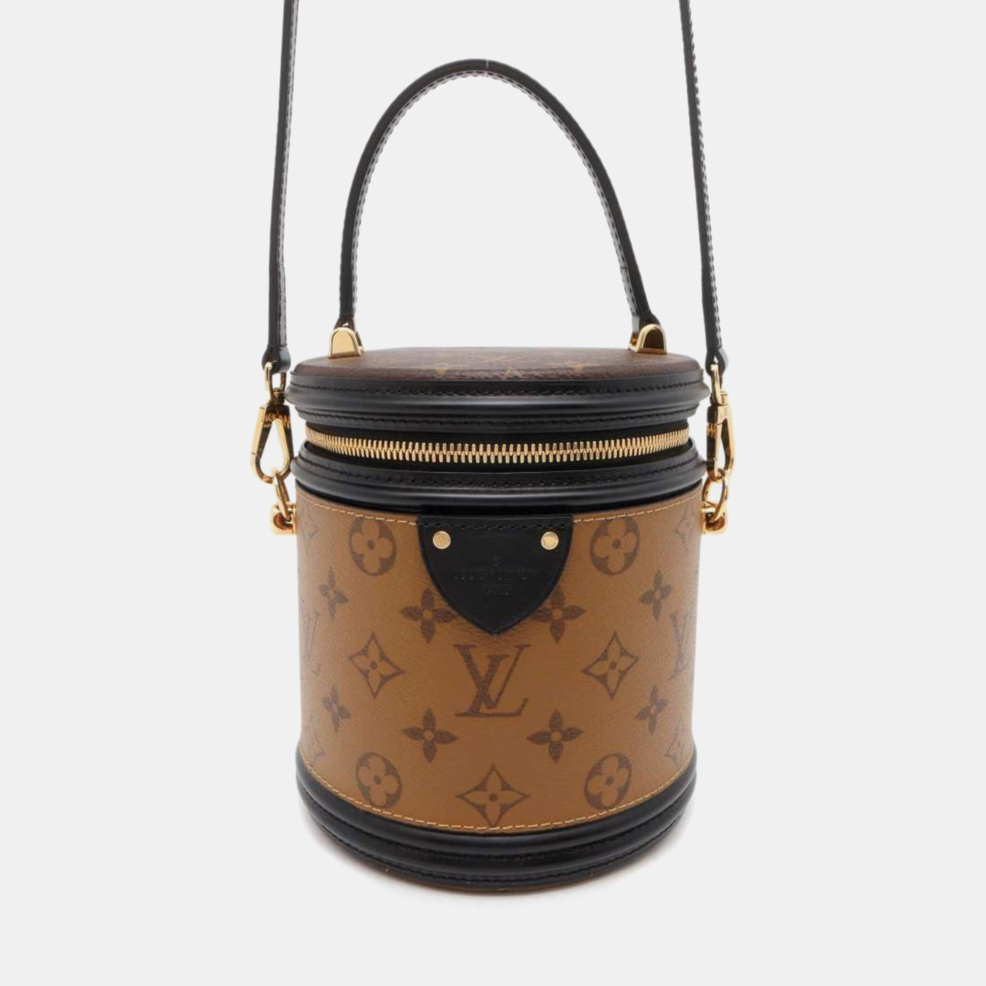 

Louis Vuitton Monogram Reverse Cannes Vanity Bag, Brown