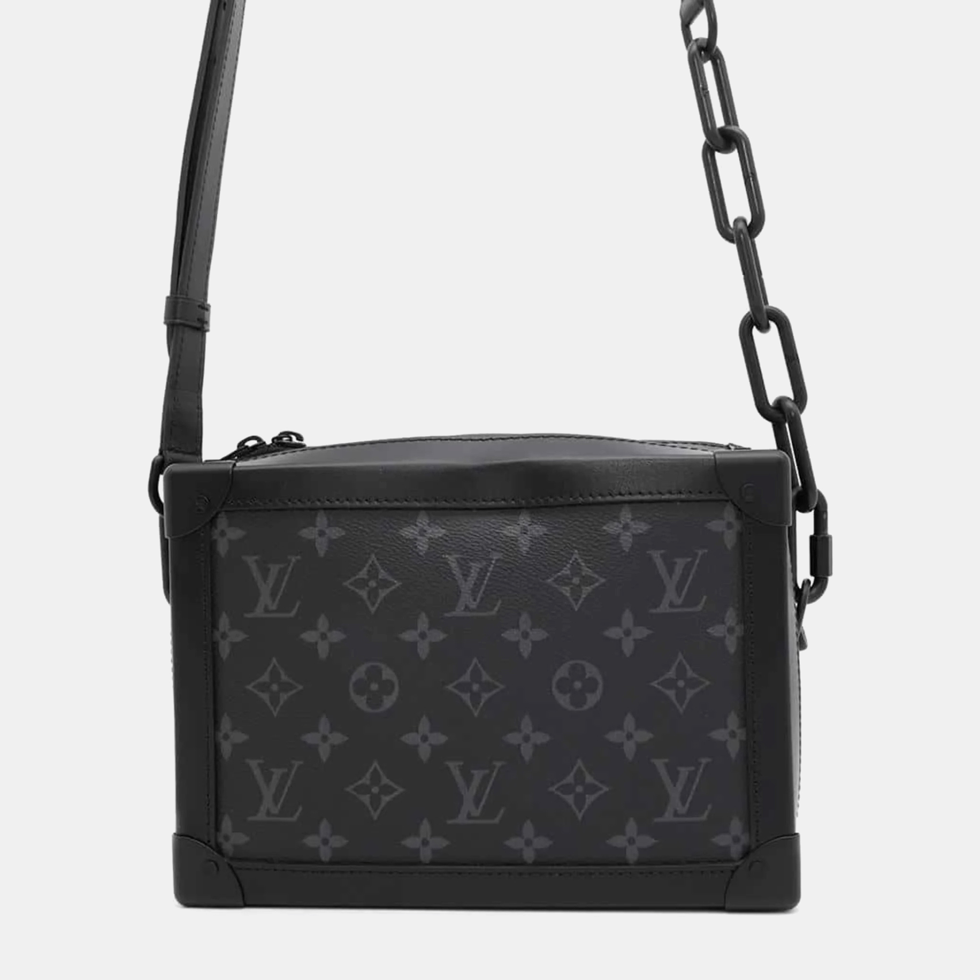 

Louis Vuitton Black Monogram Eclipse Soft Trunk Shoulder Bag