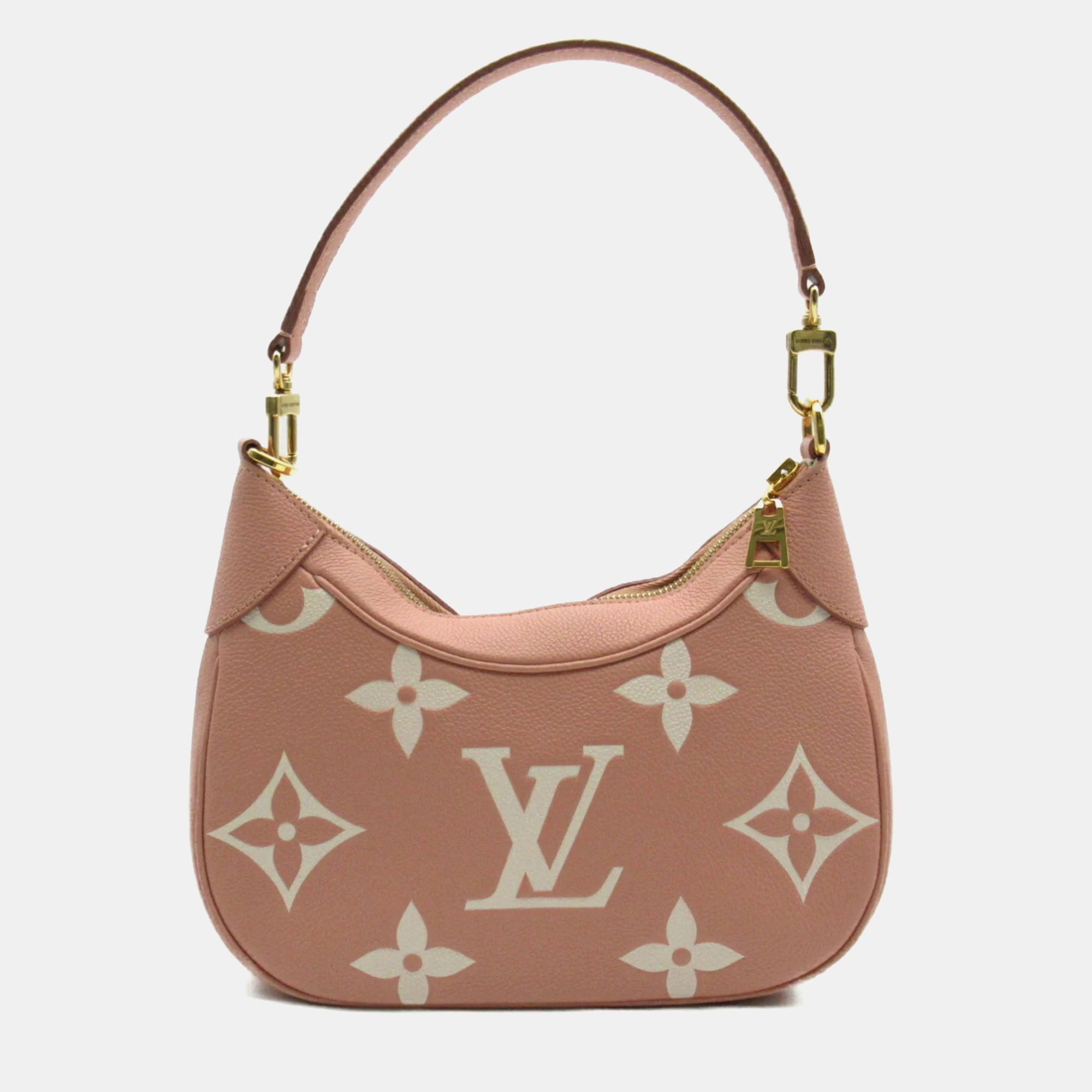 

Louis Vuitton Leather Monogram Empreinte Pink Bagatelle Nm Shoulder Bag