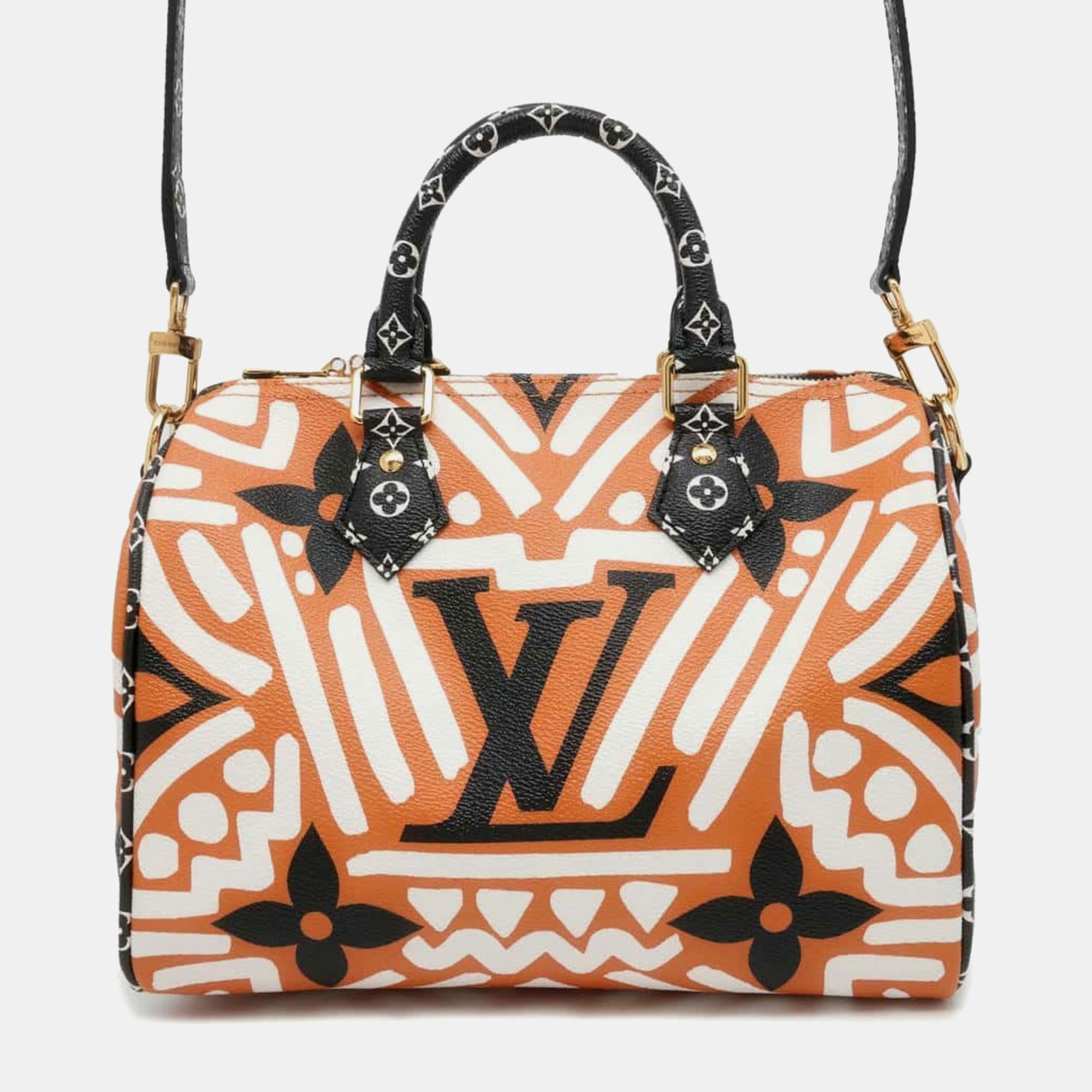 

Louis Vuitton Monogram Giant Lv Crafty Speedy Bandouliere 25 Shoulder Bag, Multicolor