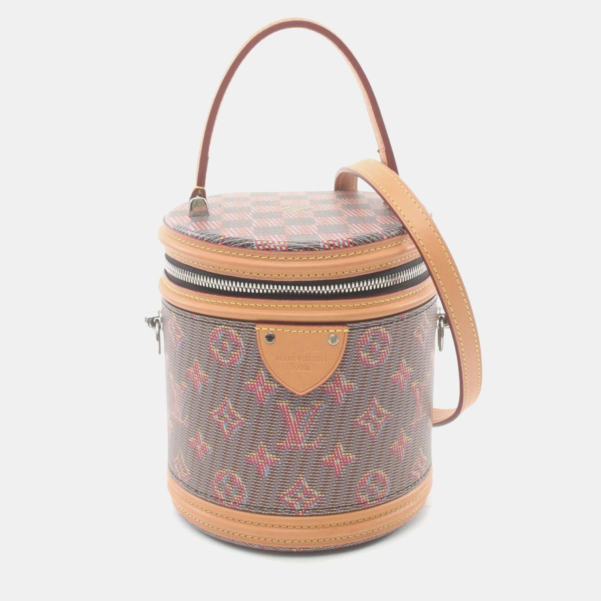 

Louis Vuitton Leather Pink Lv Pop Cannes Monogram Handbag, Brown