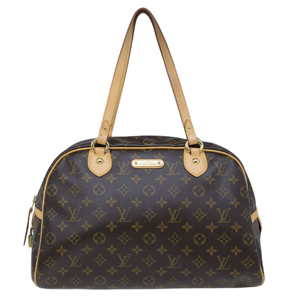 Pre Owned Louis Vuitton Monogram Canvas Montorgueil Tote GM