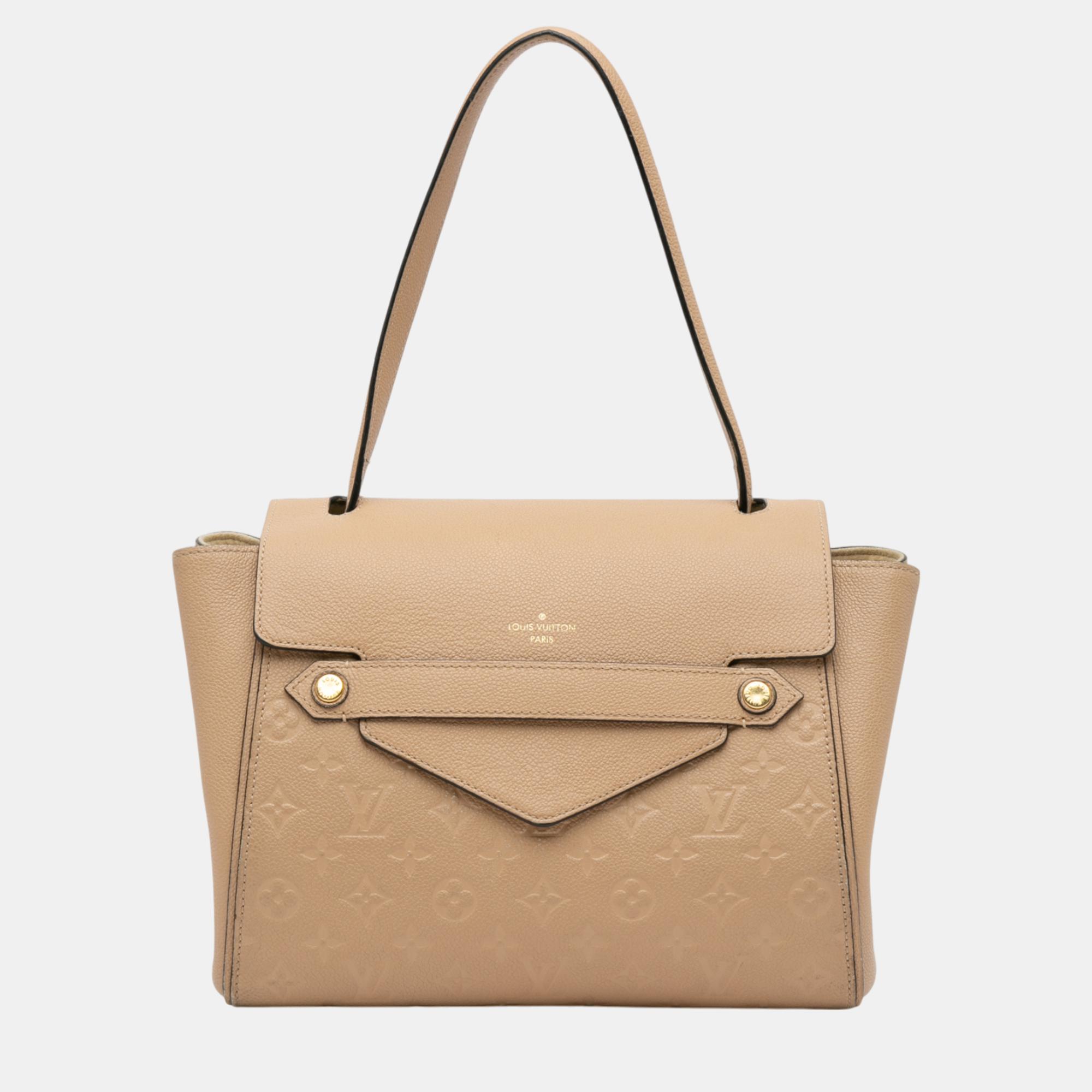 

Louis Vuitton Beige/Brown Monogram Empreinte Trocadero