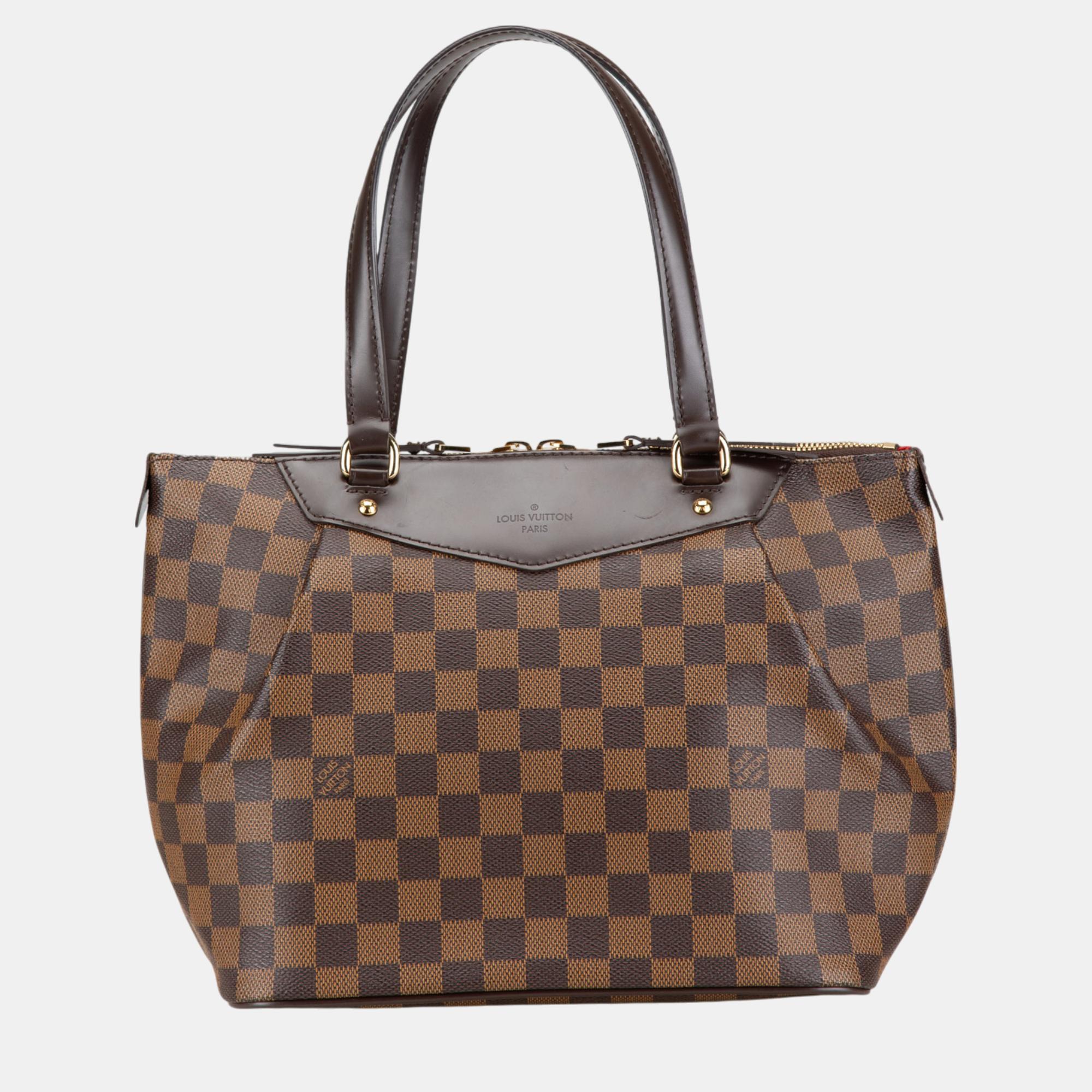 

Louis Vuitton Brown Damier Ebene Westminster PM