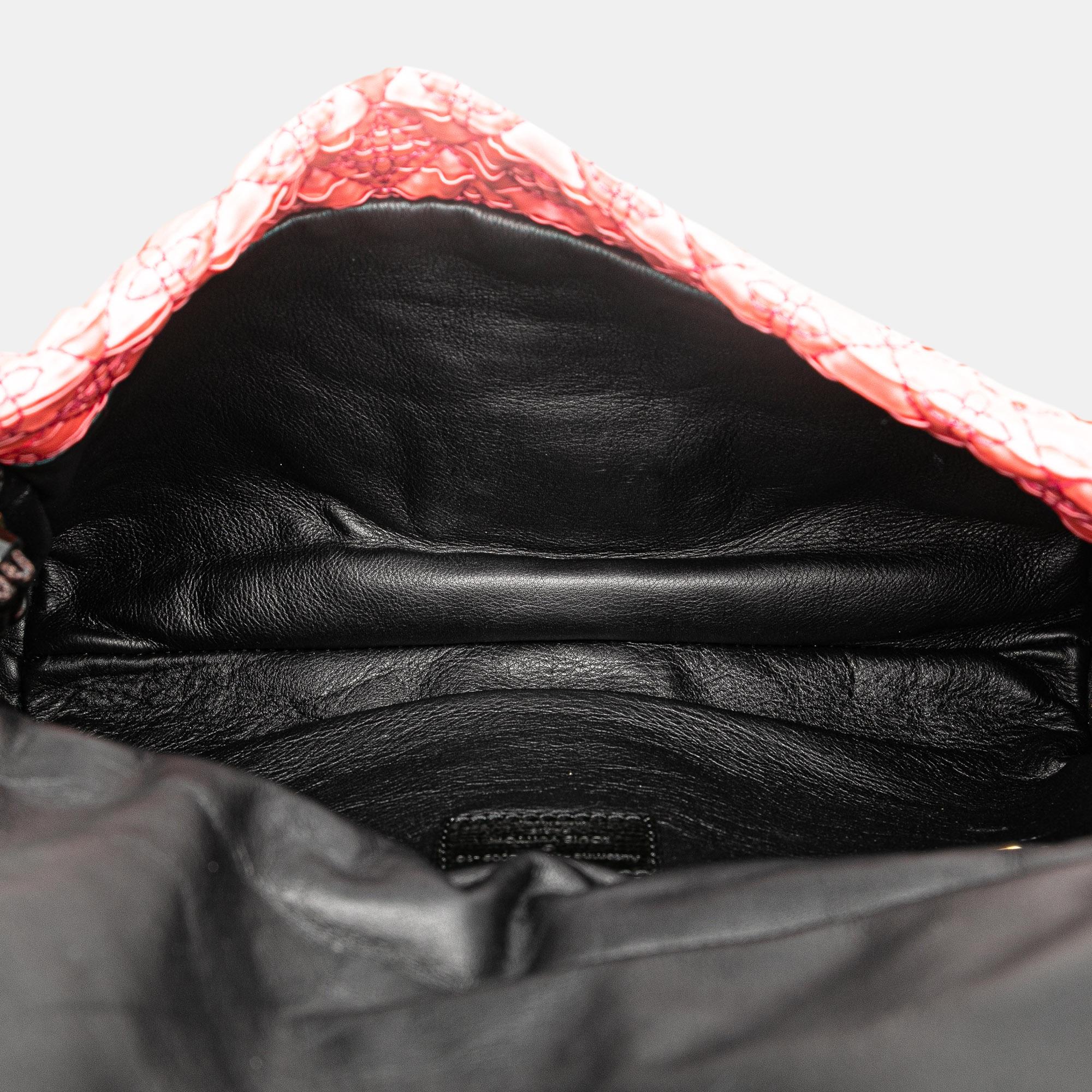 Louis Vuitton Black/Pink Monogram Coquette Pochette 
