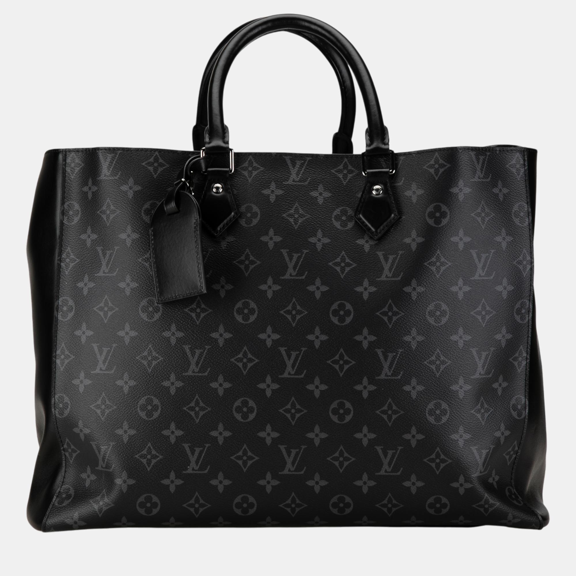 

Louis Vuitton Black Monogram Eclipse Grand Sac Tote