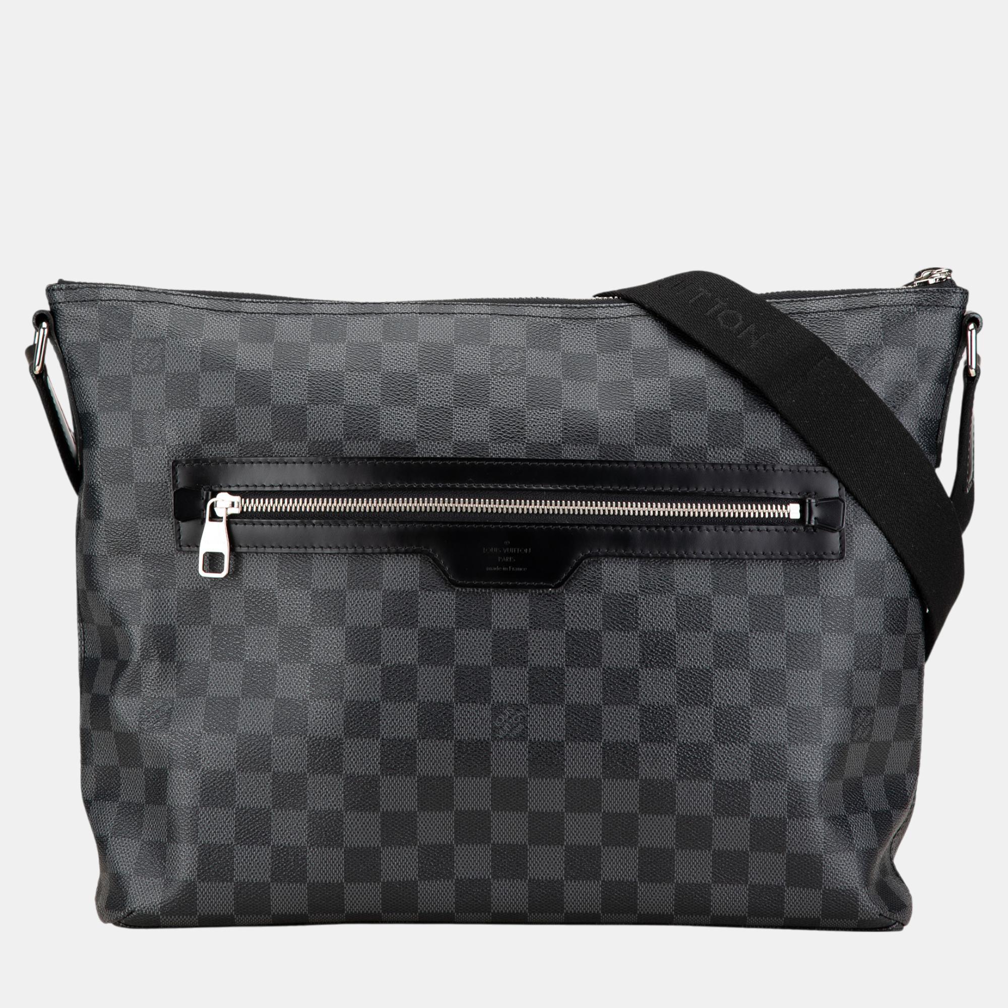 

Louis Vuitton Black Damier Graphite Mick MM