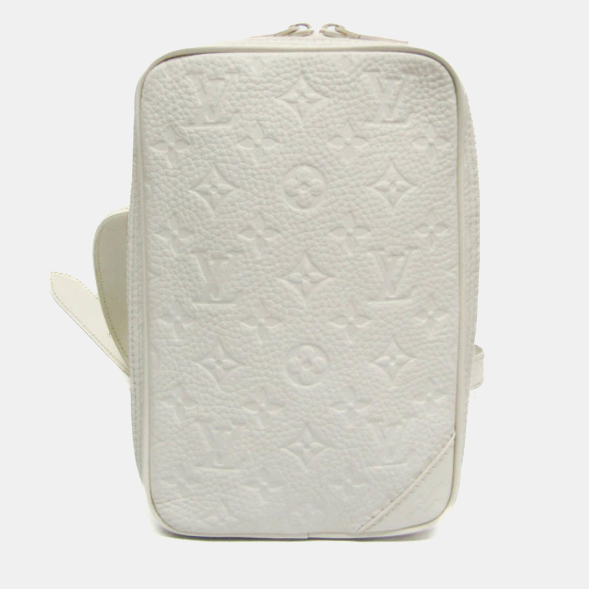 

Louis Vuitton White Monogram Empreinte Utility Side Bag