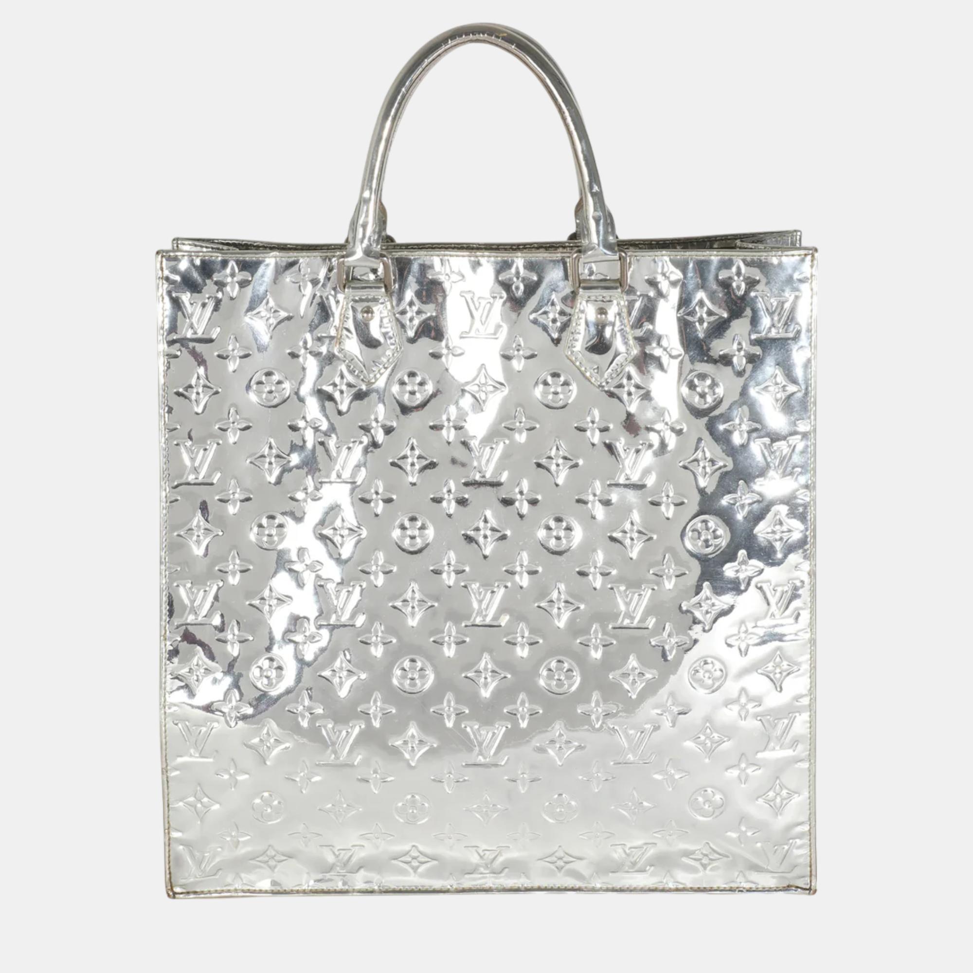 

Louis Vuitton Silver Monogram Miroir Sac Plat Bag