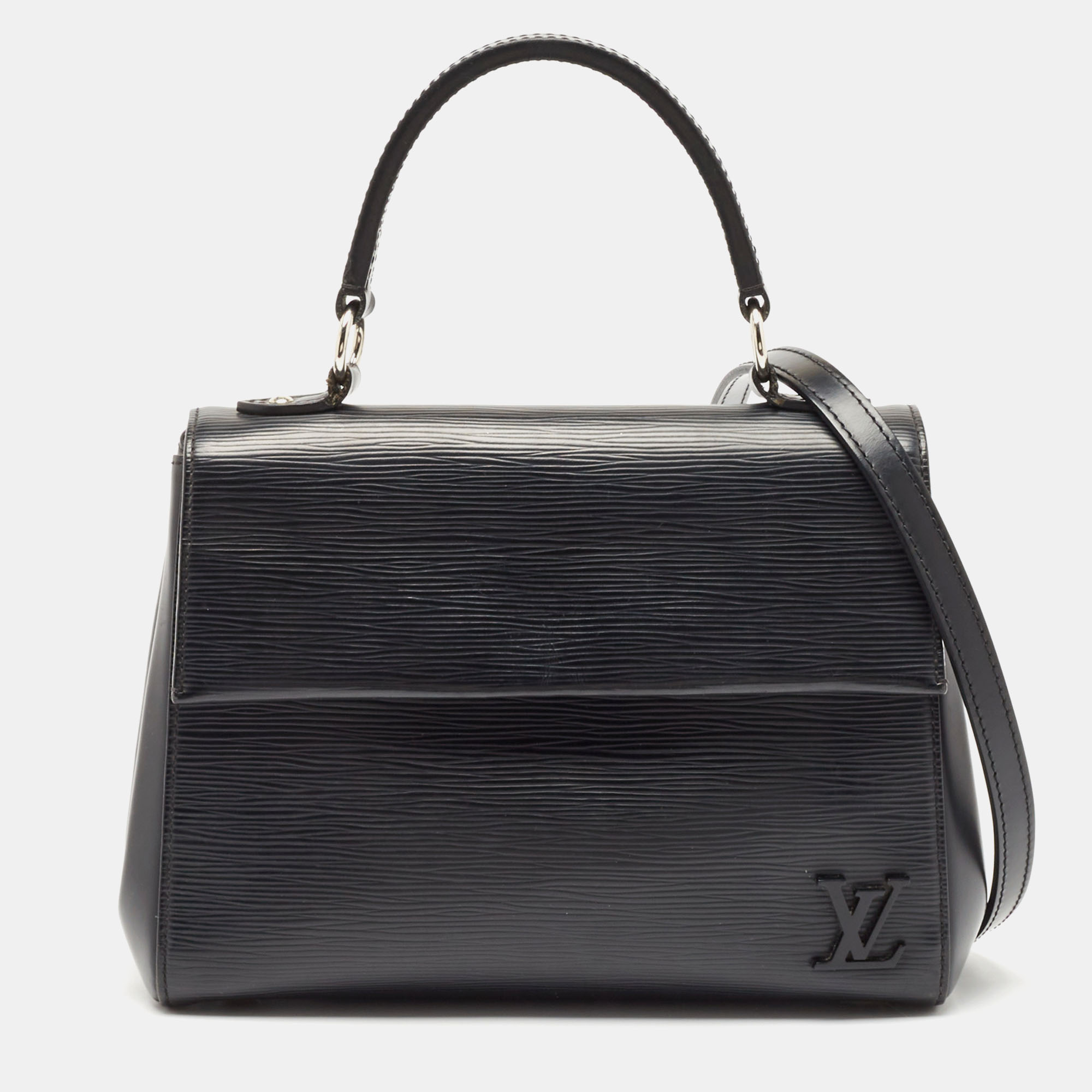 

Louis Vuitton Black Epi Leather Cluny BB Bag