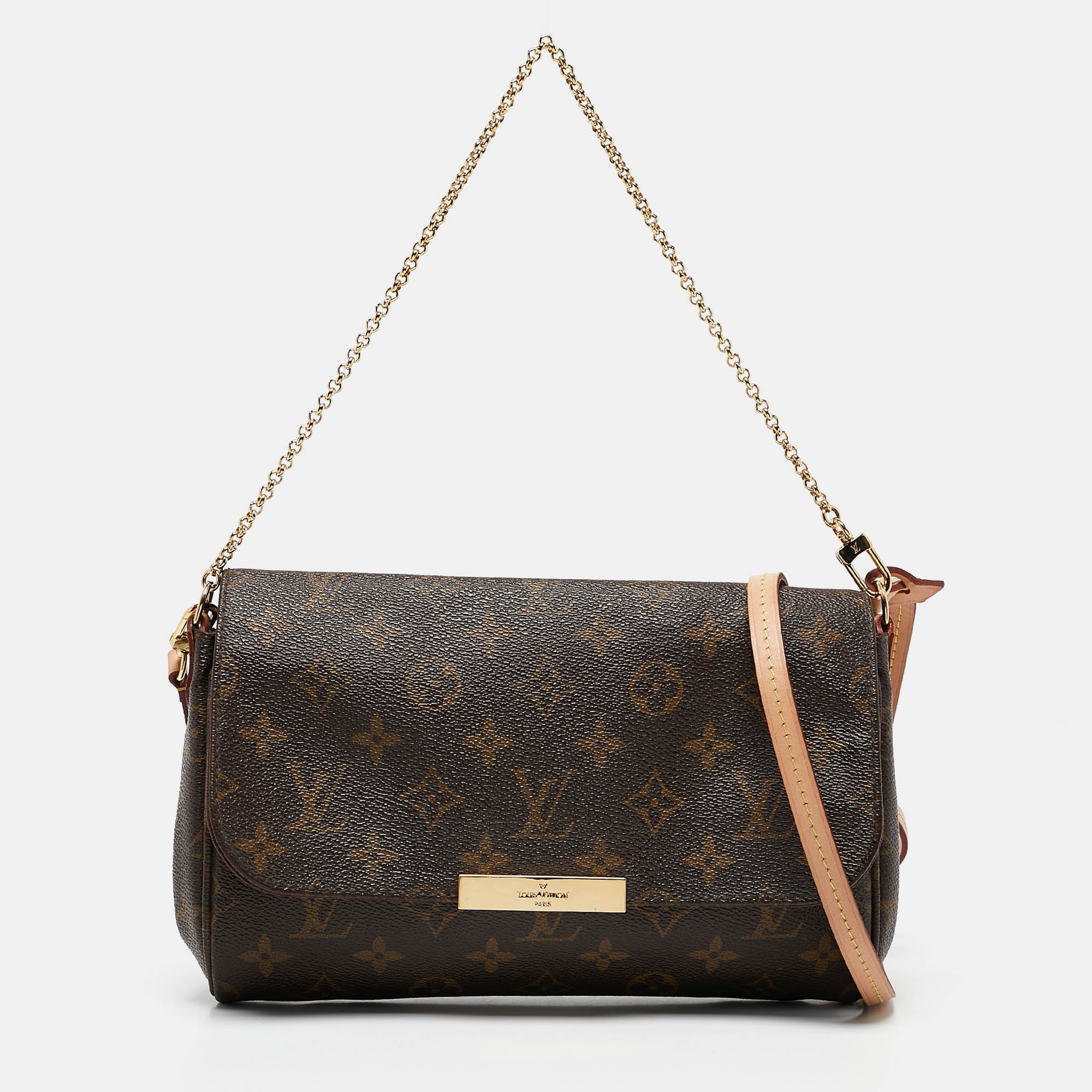 

Louis Vuitton Monogram Canvas Favorite MM Bag, Brown