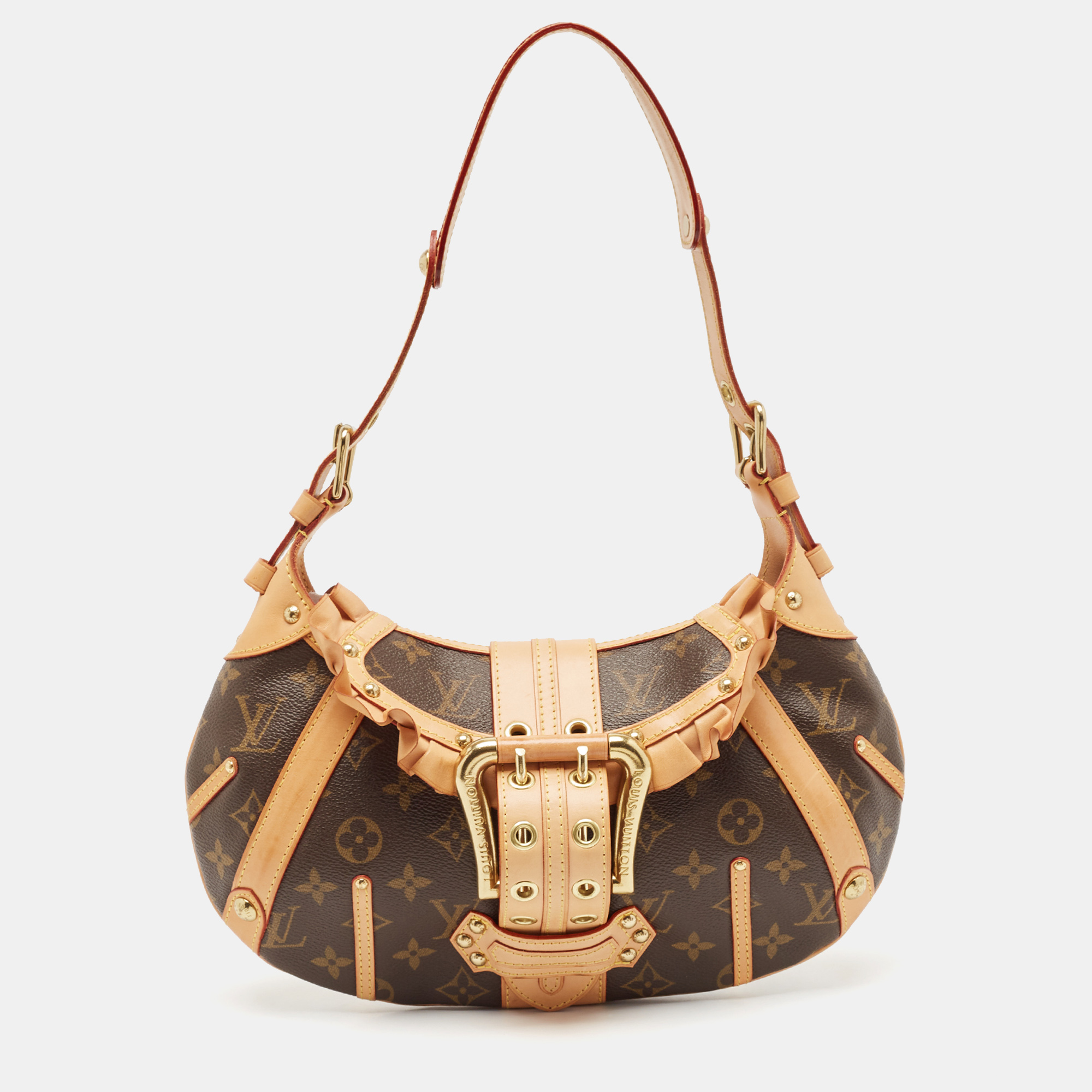 

Louis Vuitton Monogram Canvas Leonor Bag, Brown