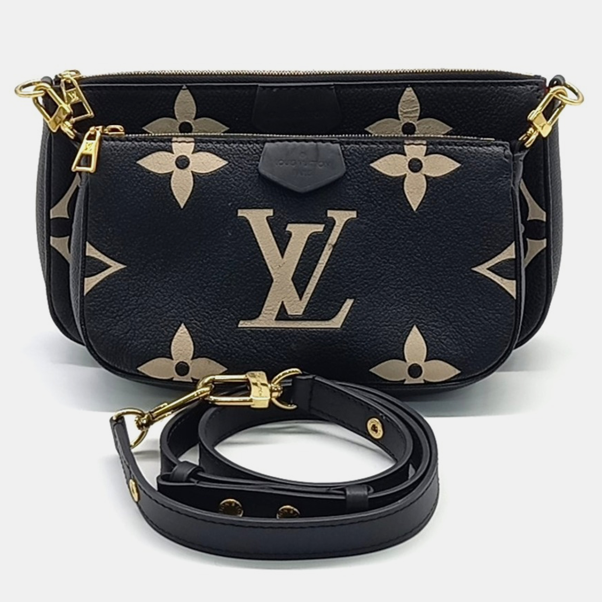 

Louis Vuitton Black Empreinte Multi Pochette Accessories bag