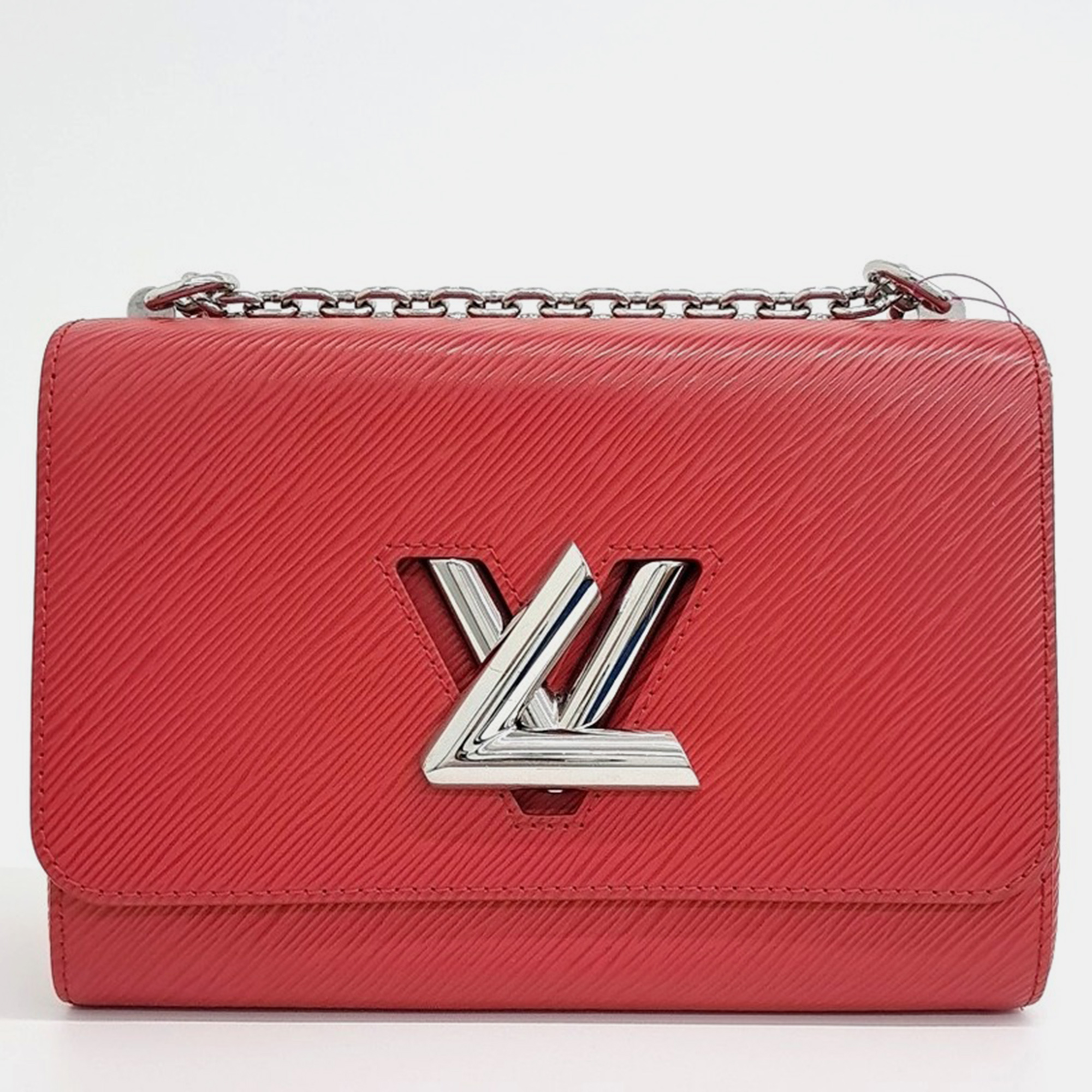 

Louis Vuitton Red Leather Epi Twist MM bag