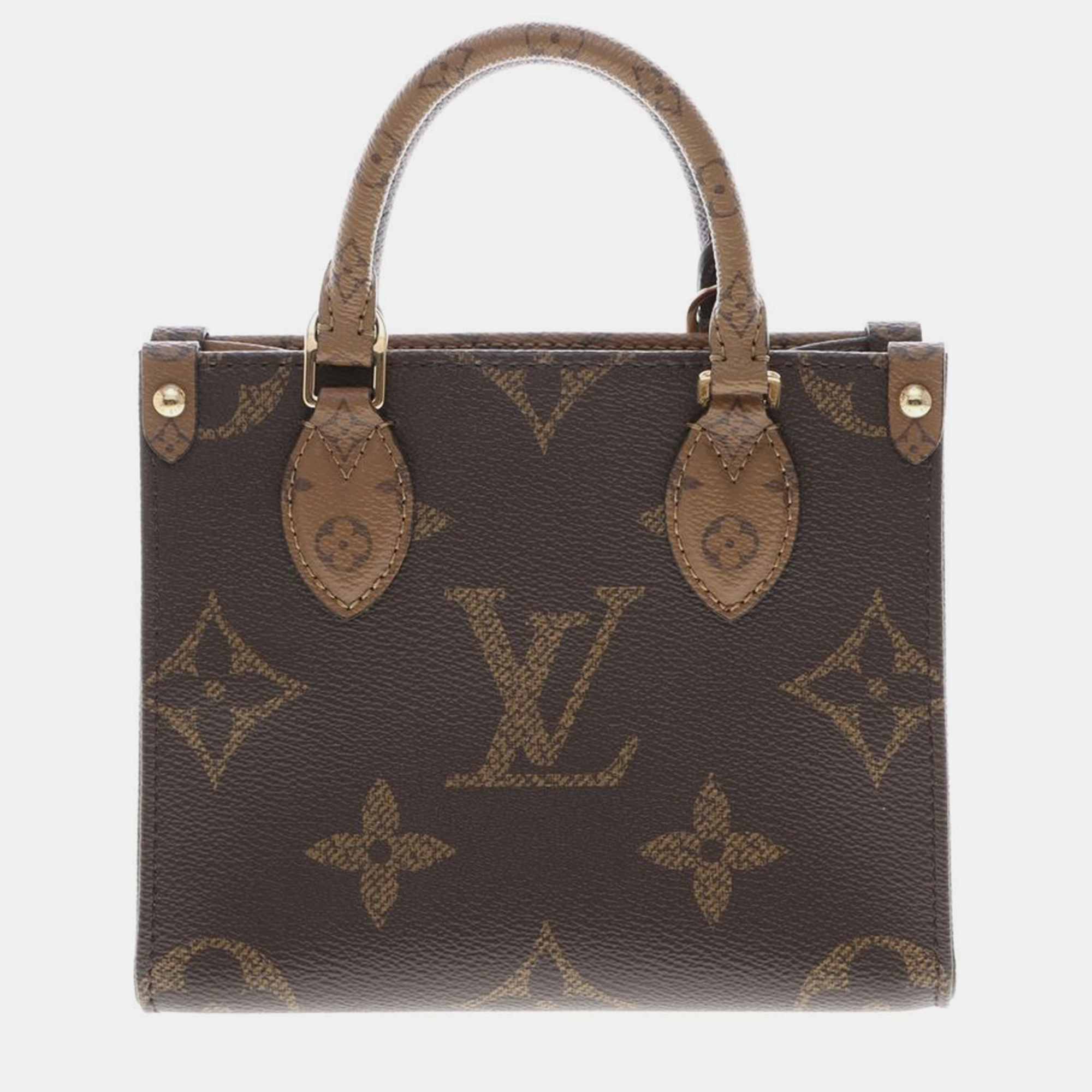 

Louis Vuitton Brown PVC On the Go BB Bag