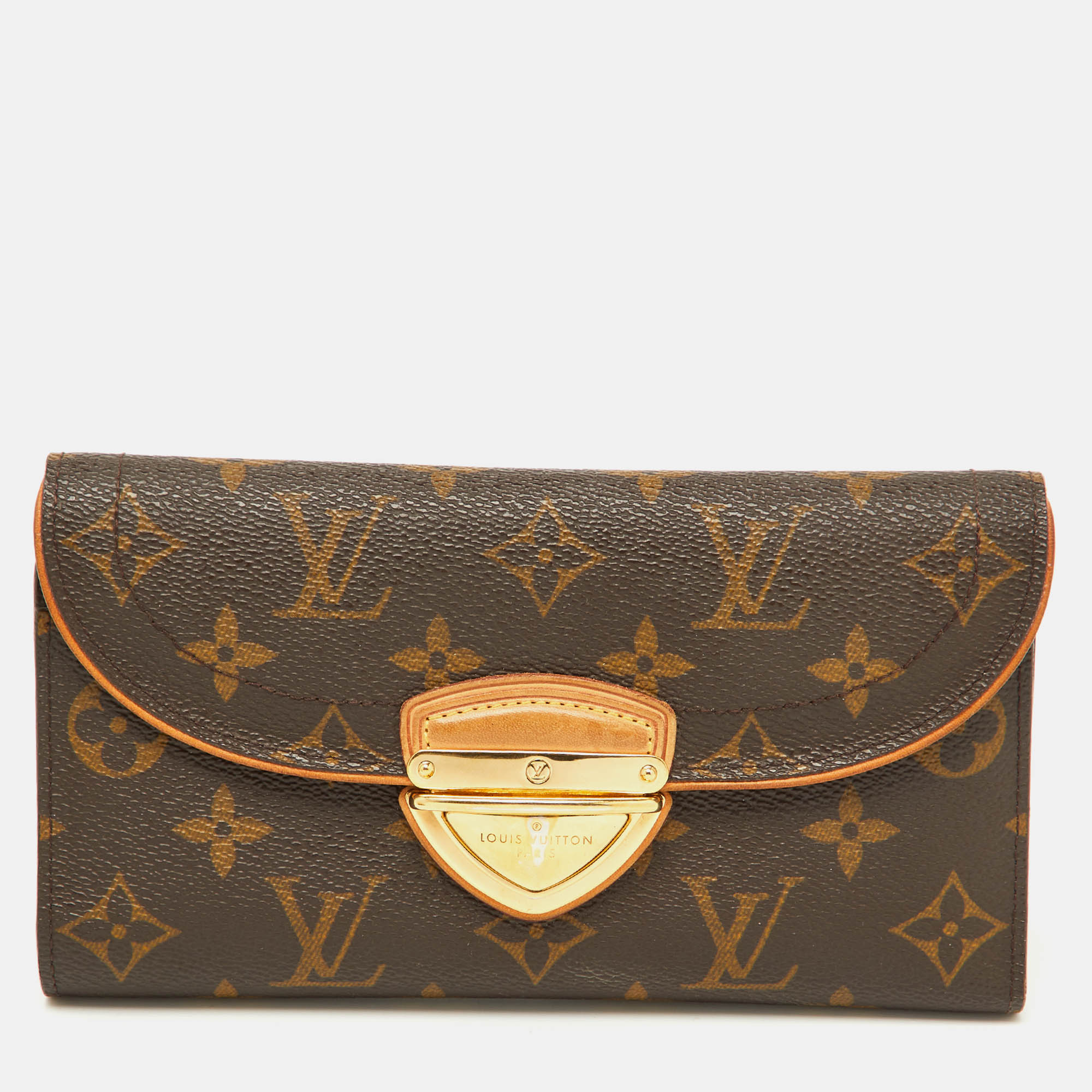 

Louis Vuitton Monogram Canvas Eugenie Wallet, Brown