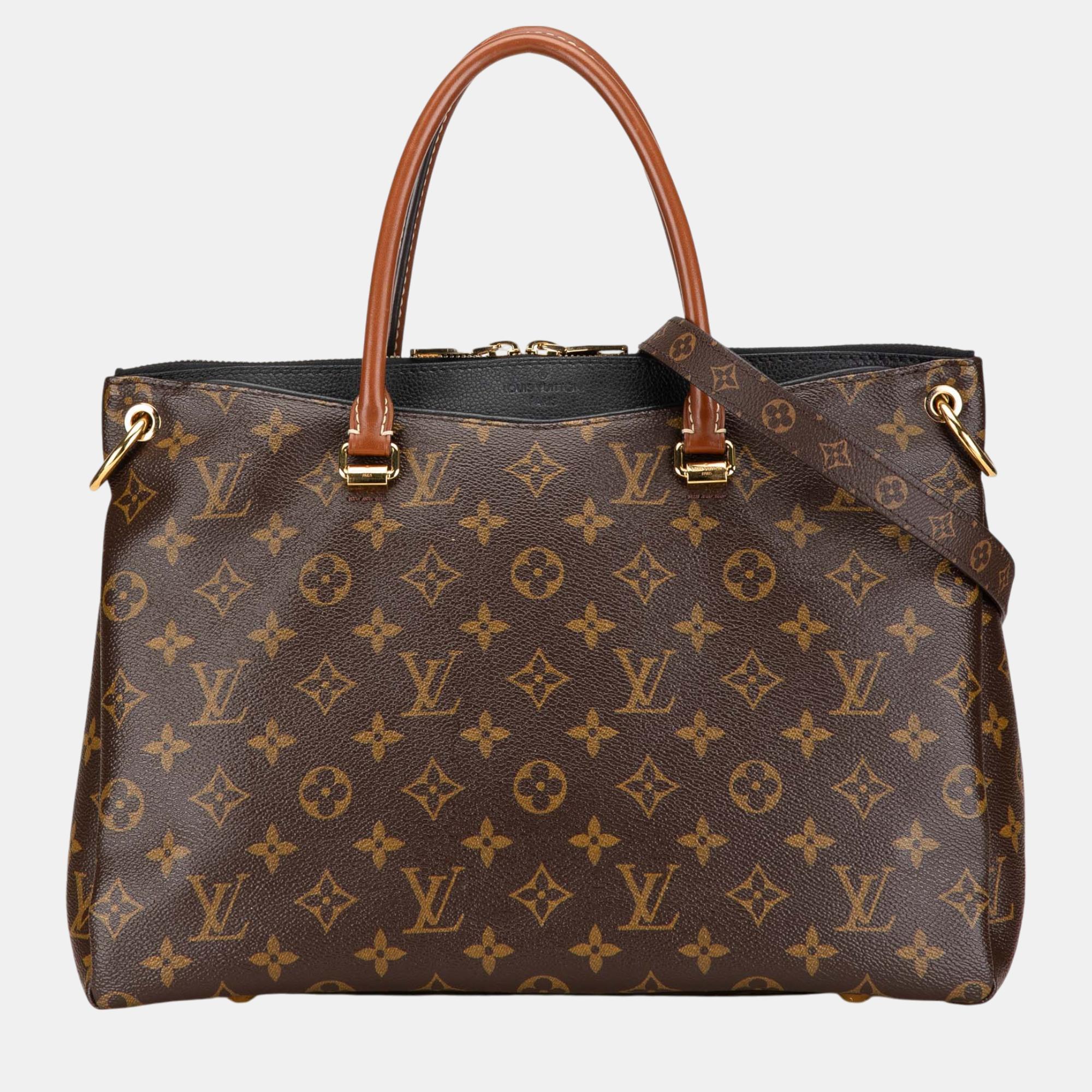 

Louis Vuitton Brown Monogram Pallas MM