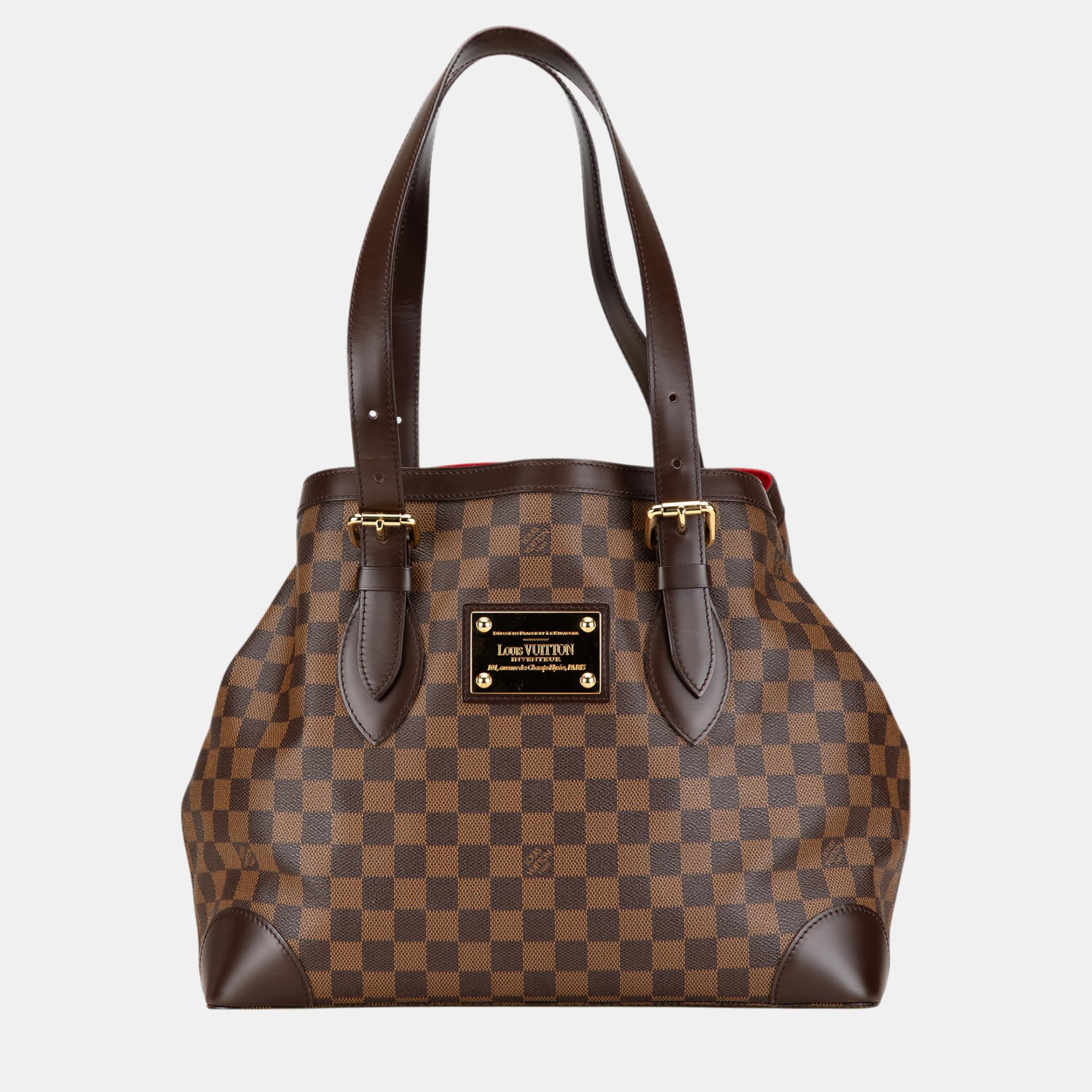 

Louis Vuitton Brown Damier Ebene Hampstead MM