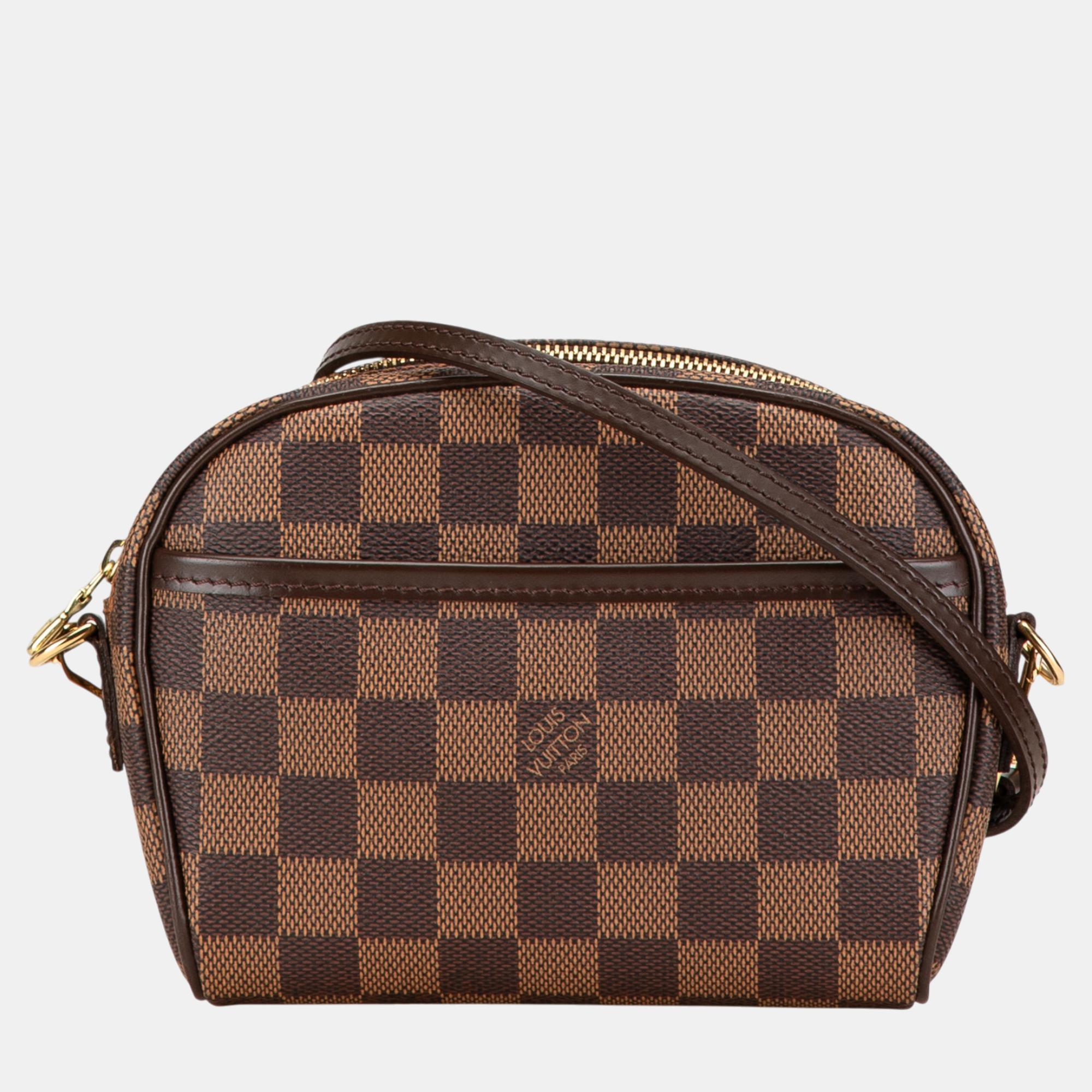 

Louis Vuitton Brown Damier Ebene Ipanema Pochette