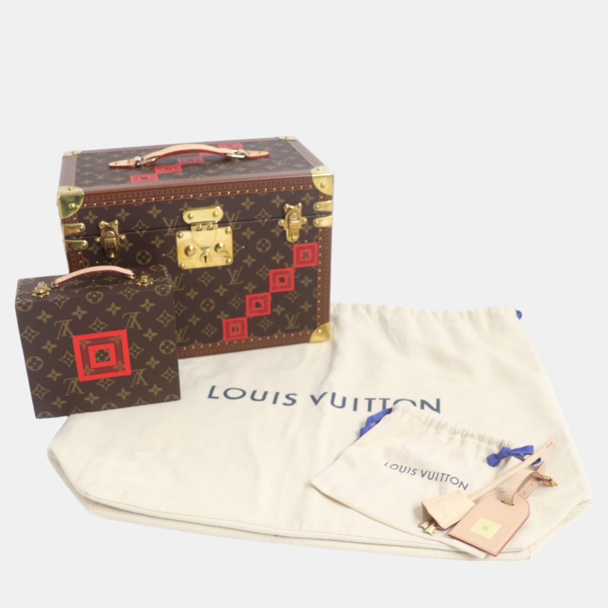 Louis Vuitton Multicolor Canvas Monogram Boite Pharmacy Makeup Case 