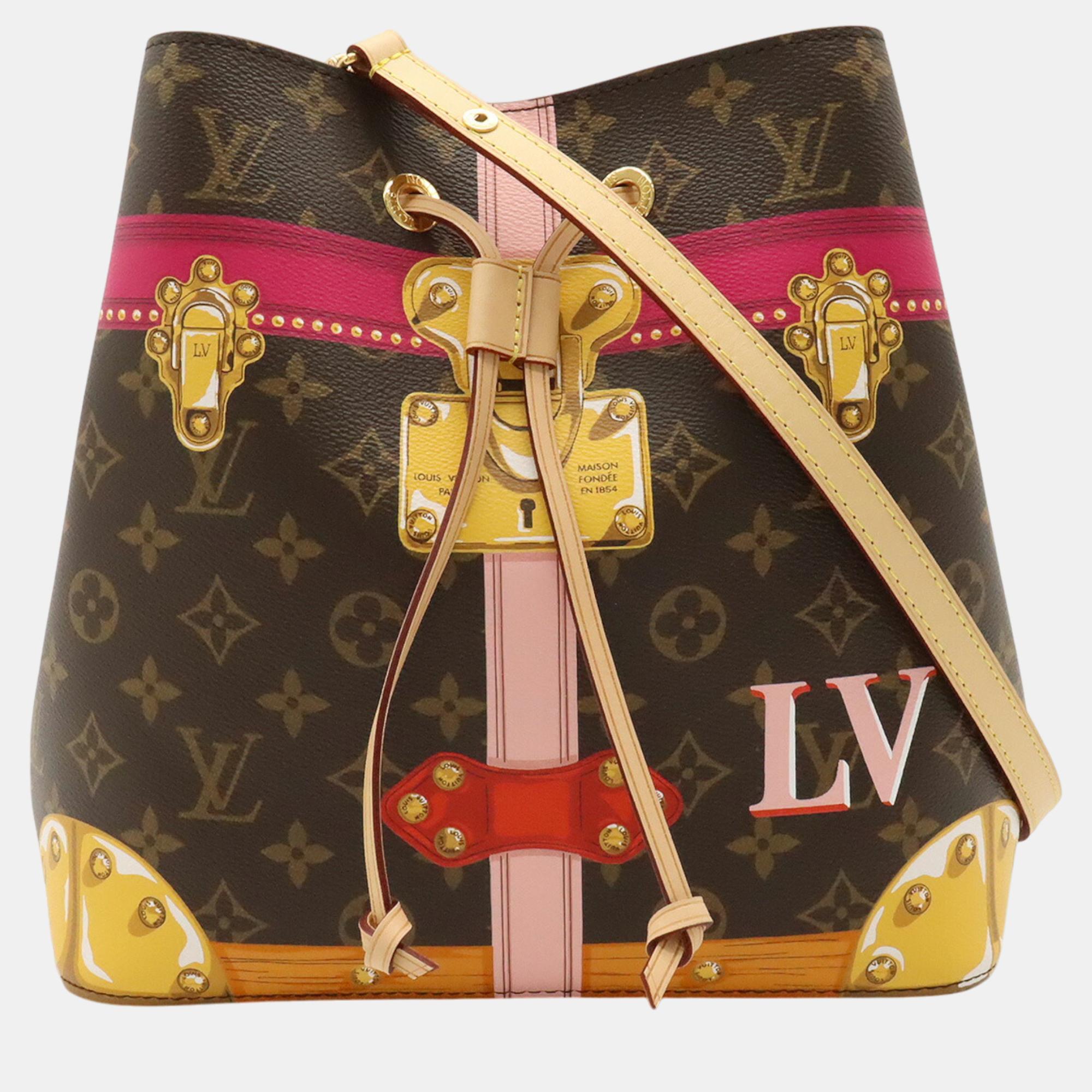 

Louis Vuitton Brown Canvas Monogram Neonoe Shoulder Bag