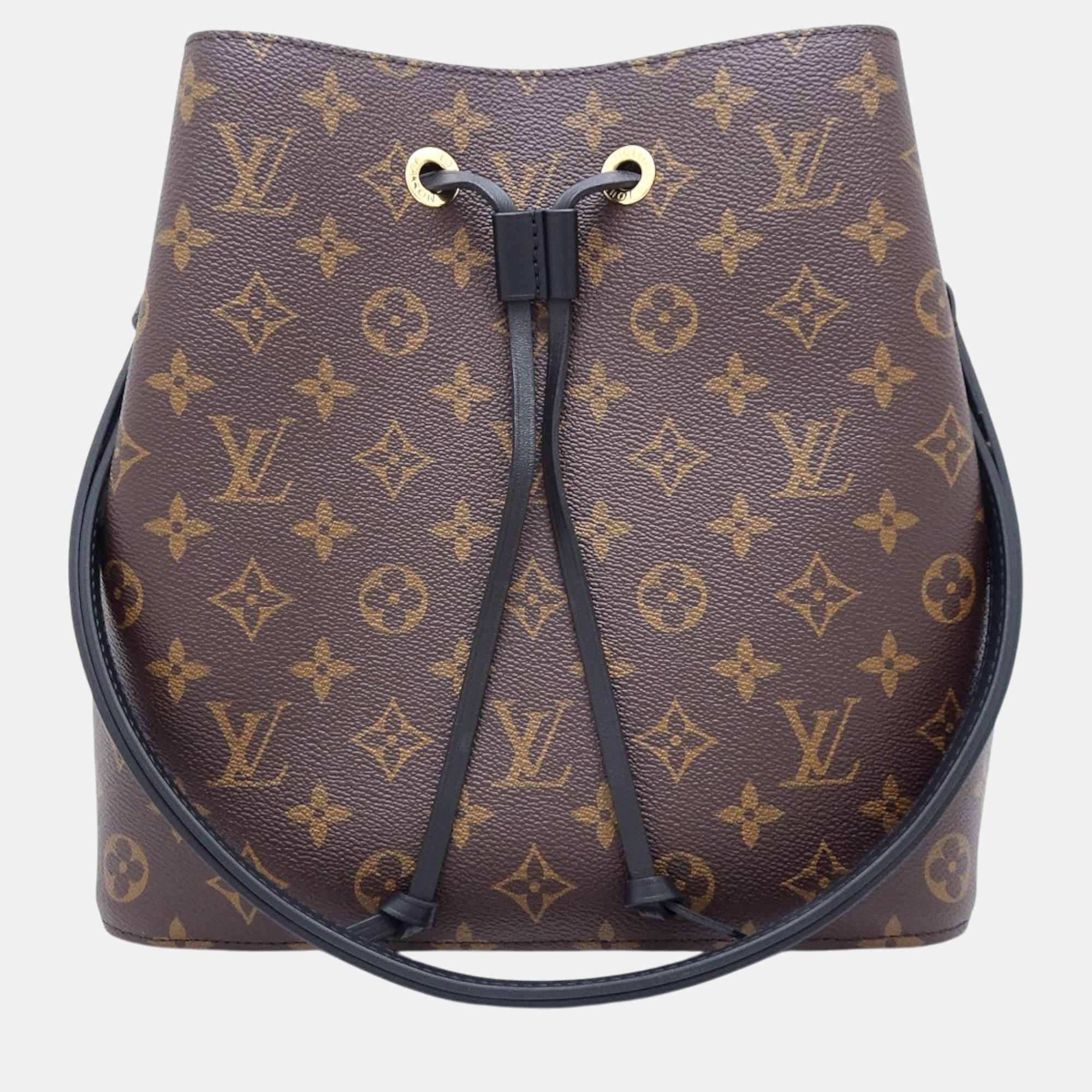 

Louis Vuitton Brown Canvas Monogram Neonoe Shoulder Bag