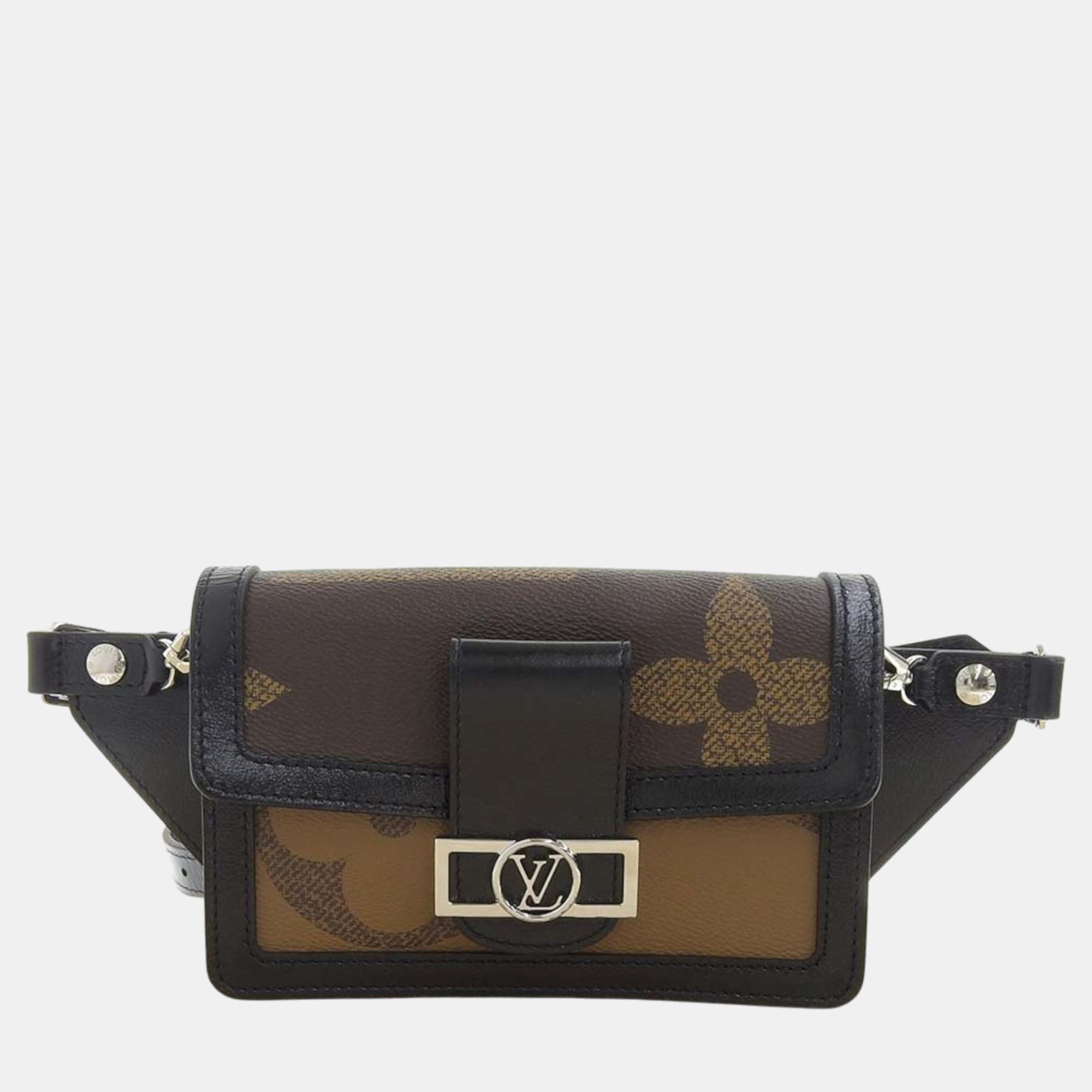 

Louis Vuitton Dauphine Multicolor Canvas Giant Monogram Reverse Bum Bag