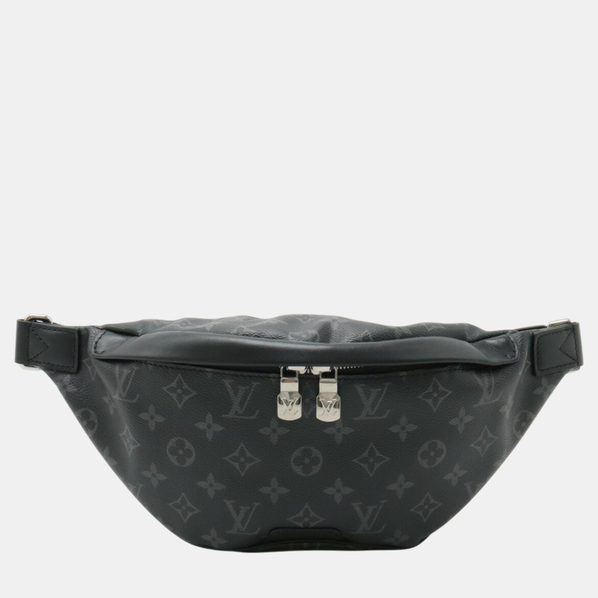 

Louis Vuitton Black Canvas Monogram Eclipse Discovery Pm Bum Bag