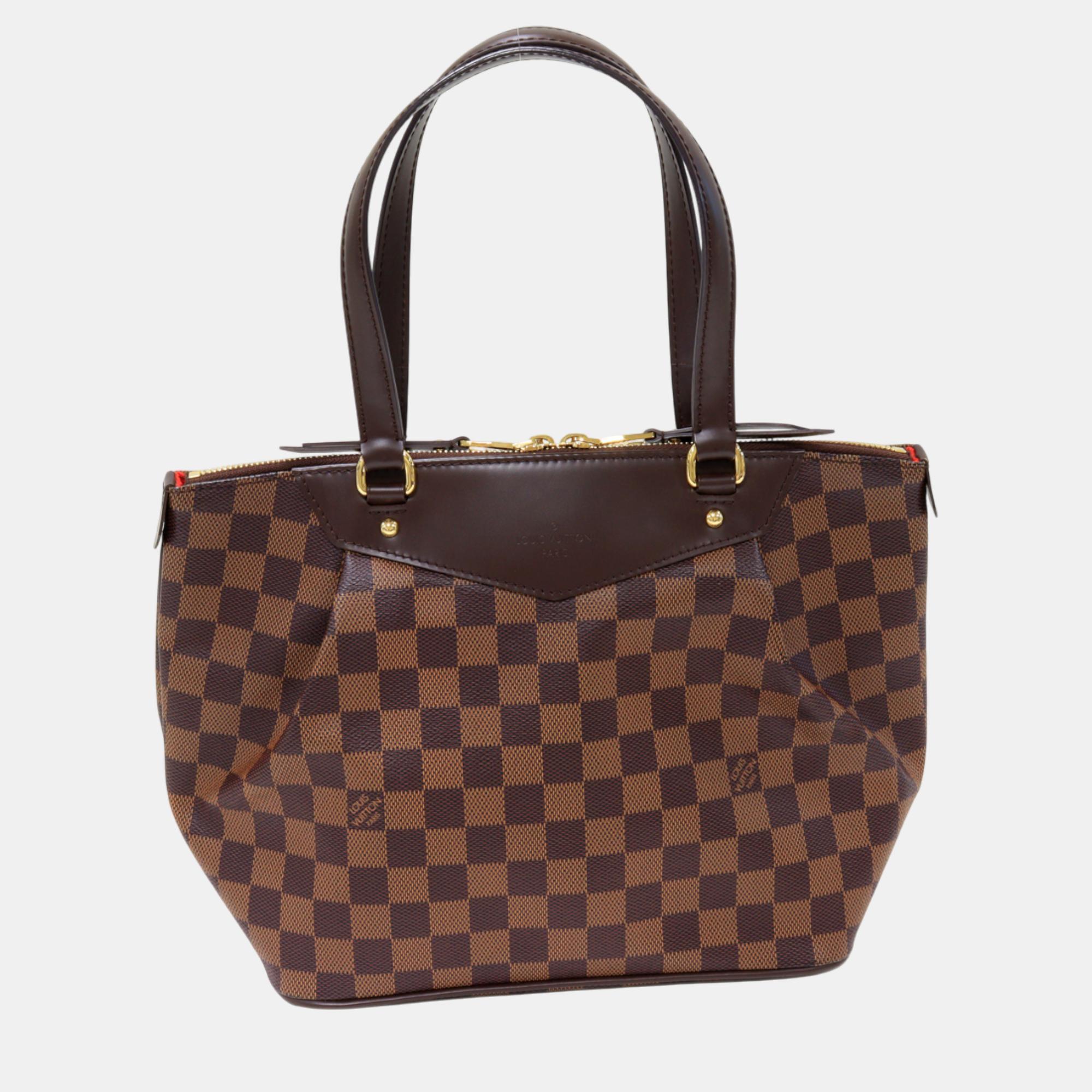 

Louis Vuitton Brown Canvas Damier Westminster Pm Handbag