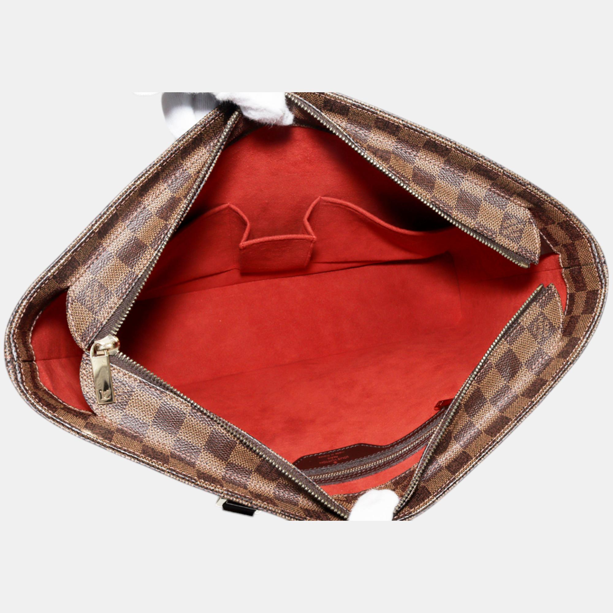 Louis Vuitton Canvas Damier Canvas Tote Bag 