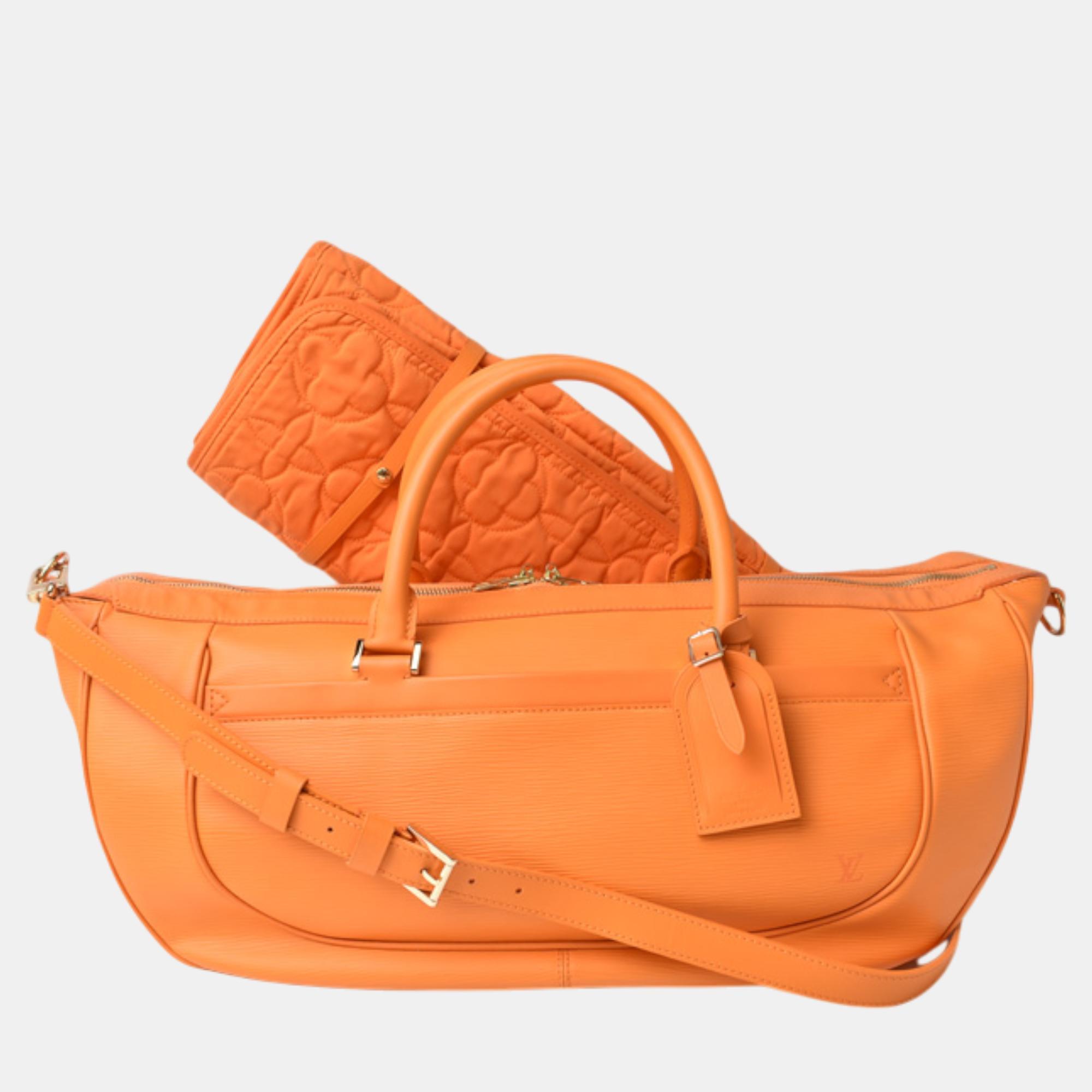 

Louis Vuitton Orange Epi Leather Danura Gm Shoulder Bag