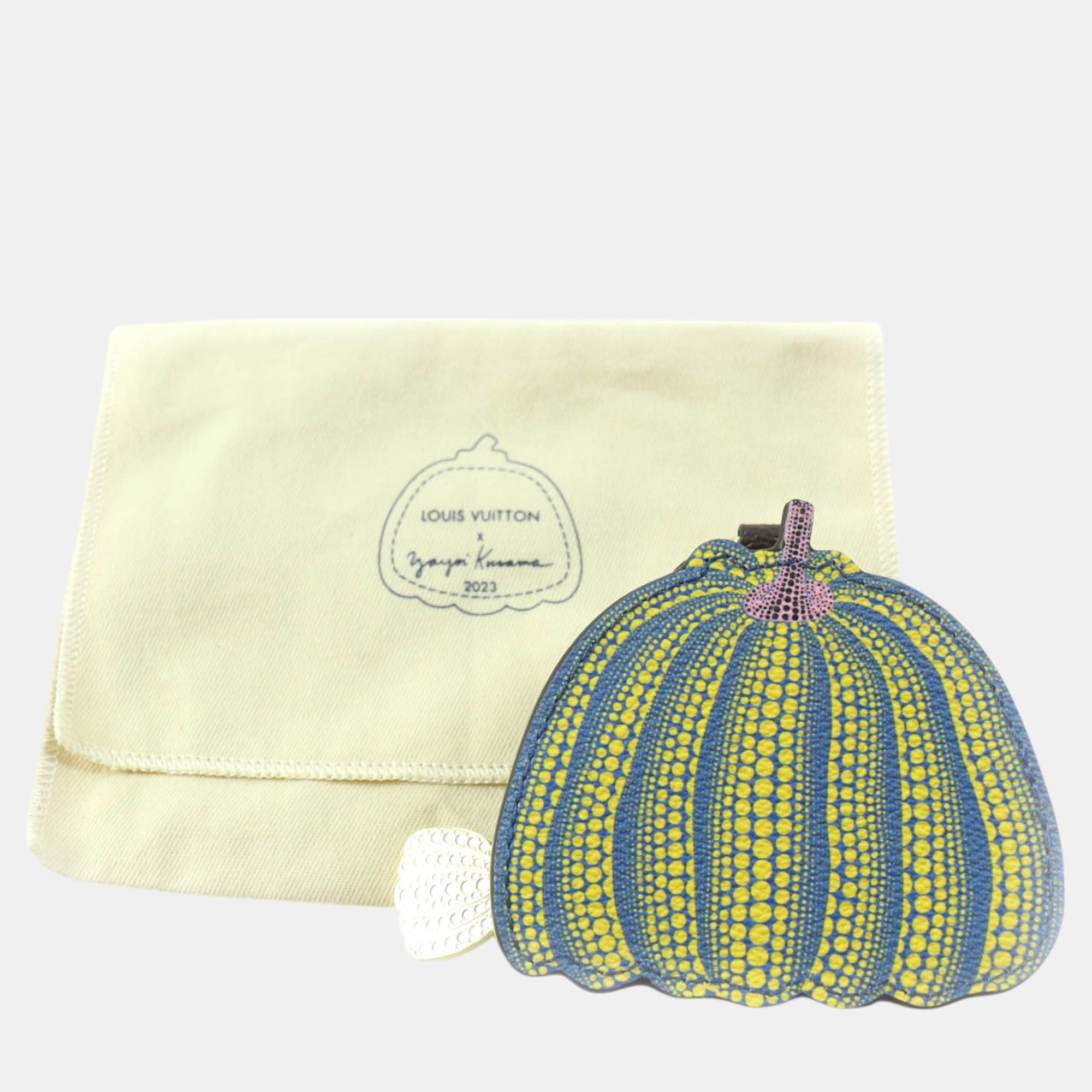 Louis Vuitton Multicolor Leather Monogram Pumpkin Dot Coin Case 