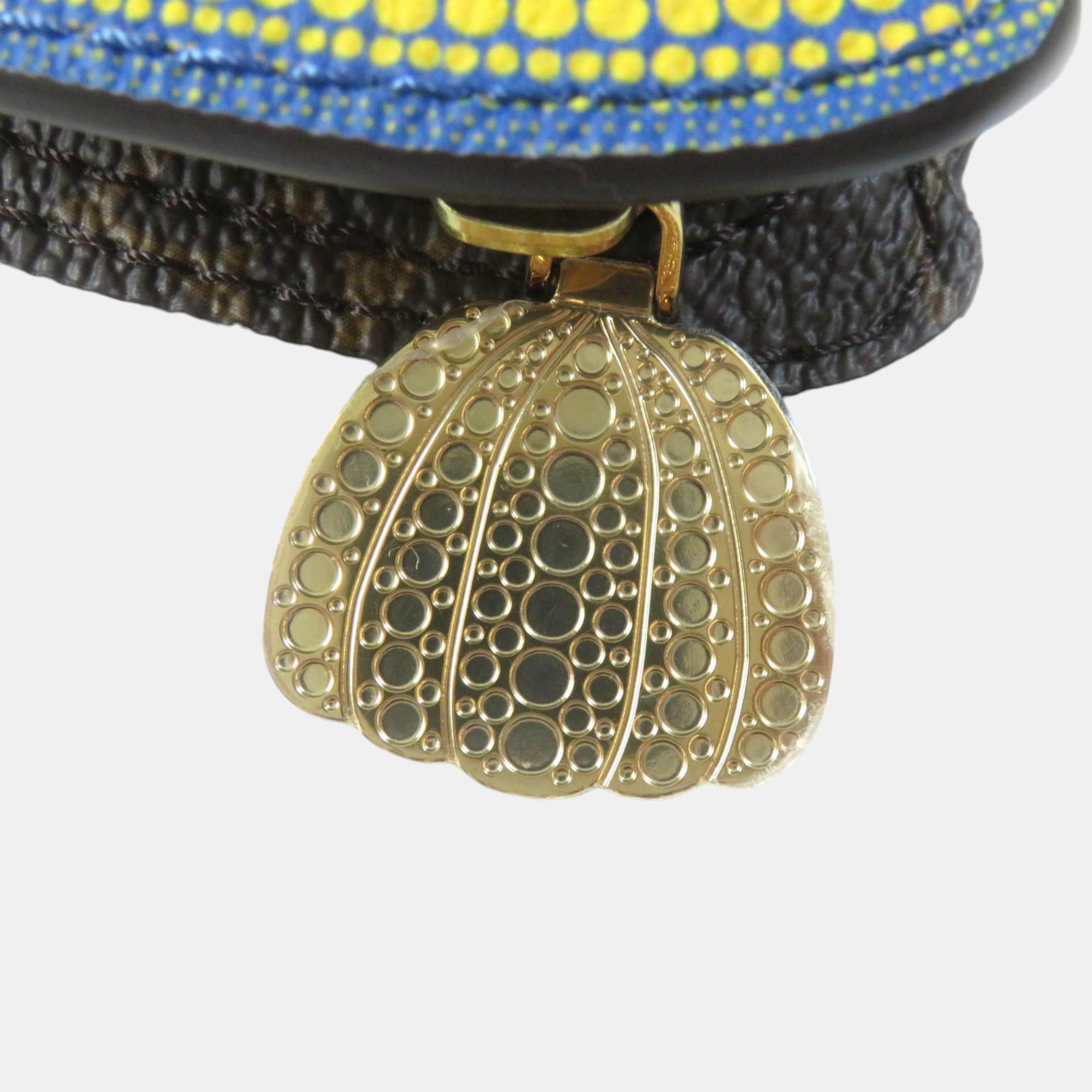 Louis Vuitton Multicolor Leather Monogram Pumpkin Dot Coin Case 