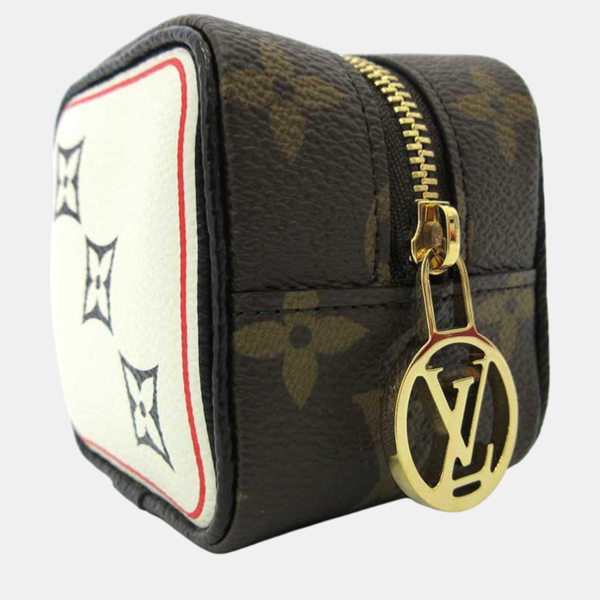 Louis Vuitton Multicolor Canvas Monogram Portemonnaie Cube Pouch 